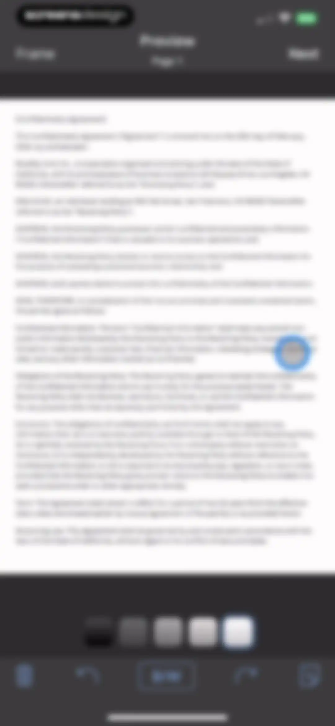 TurboScan™: document scanner screen 5
