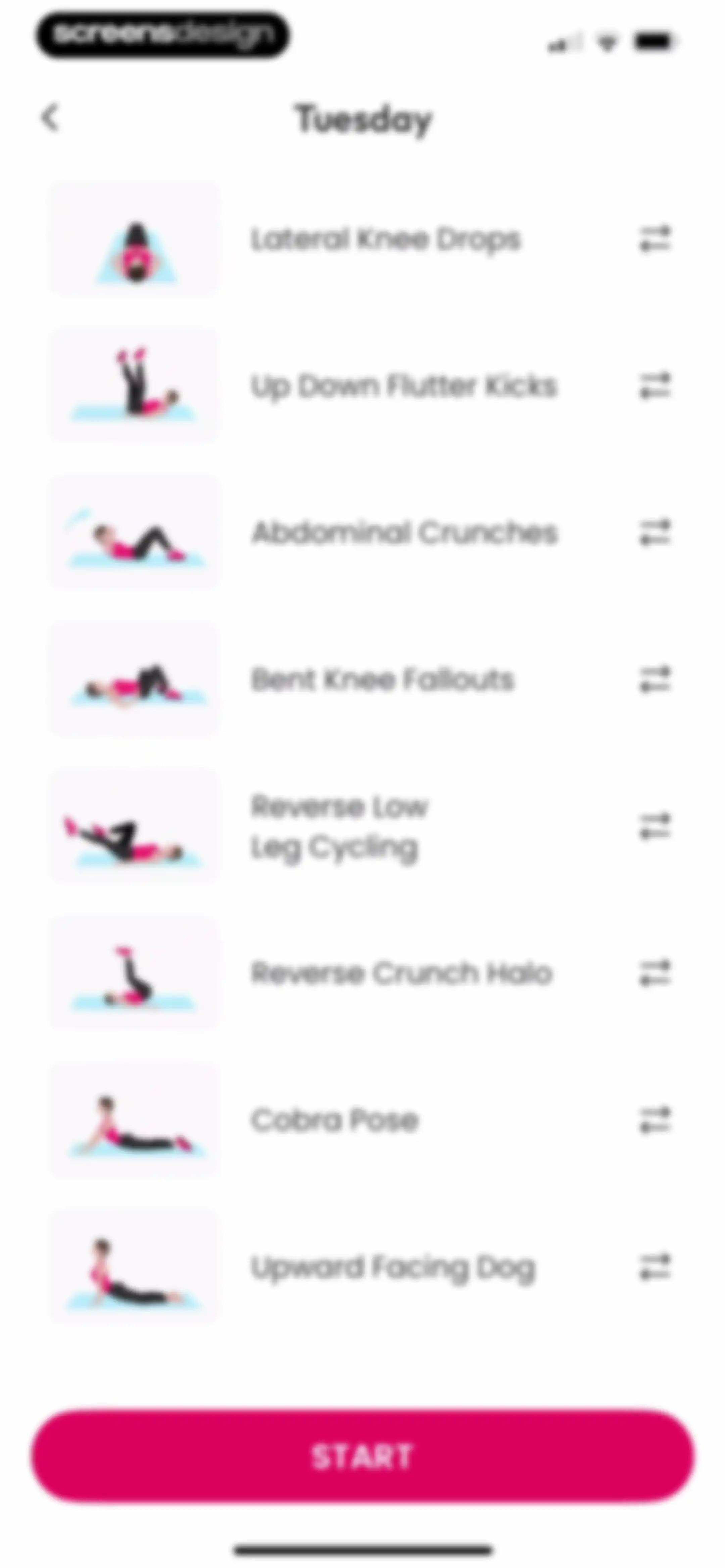 Workout for Women: Home & Gym screen 137