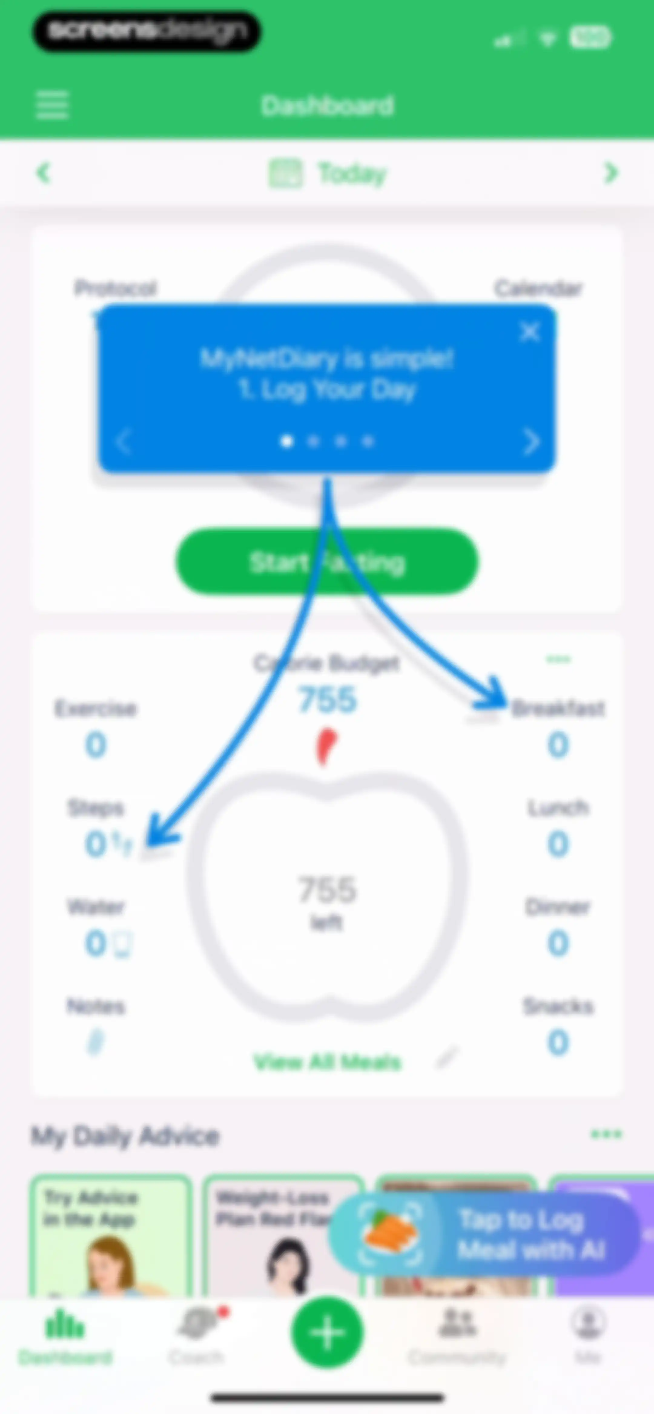 Calorie Counter - MyNetDiary screen 49