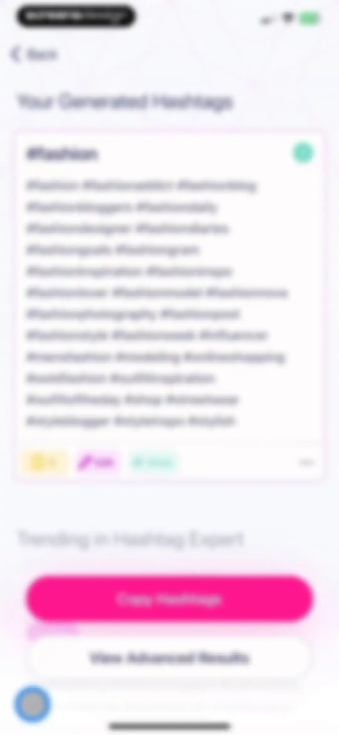 Hashtag Expert: AI Captions screen 19