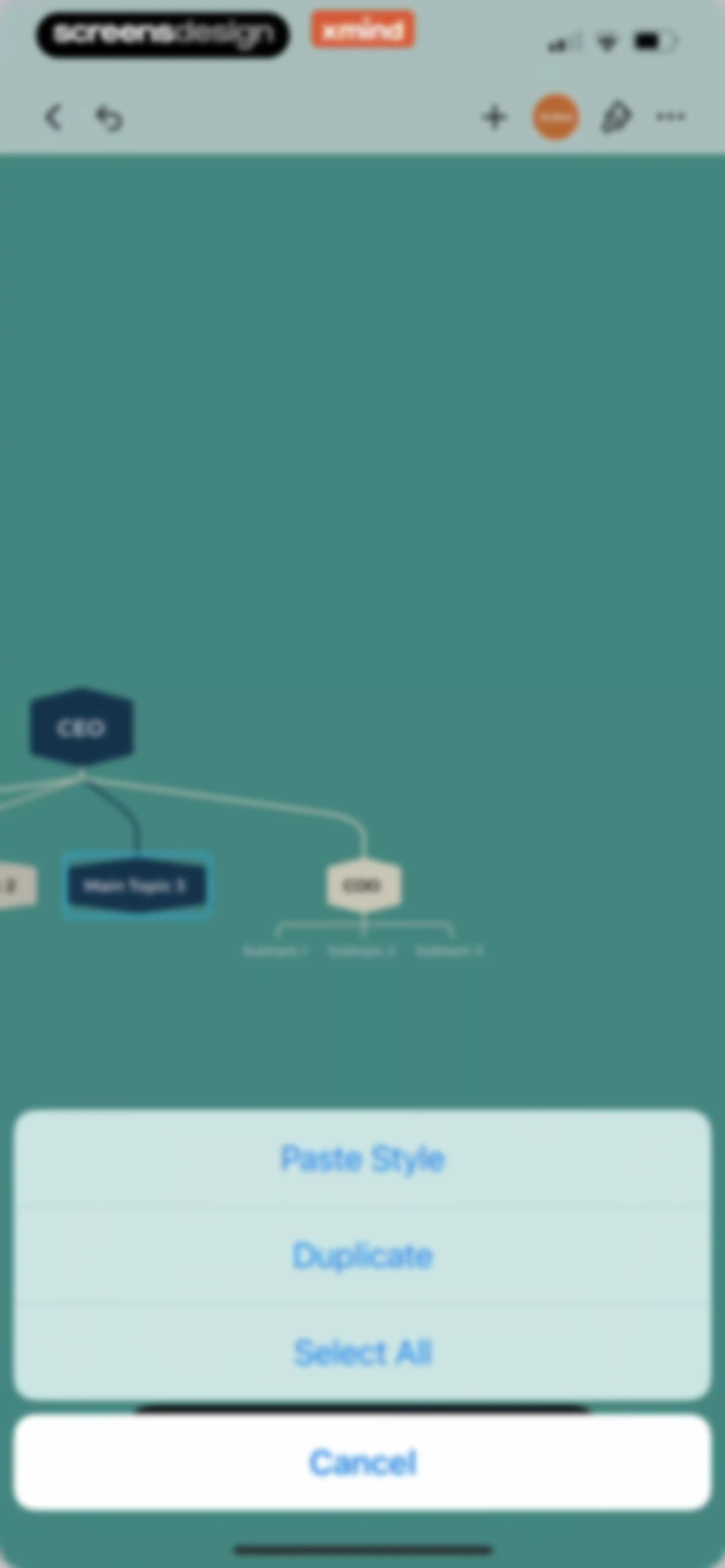 Xmind: AI Mind Map, Brainstorm screen 30