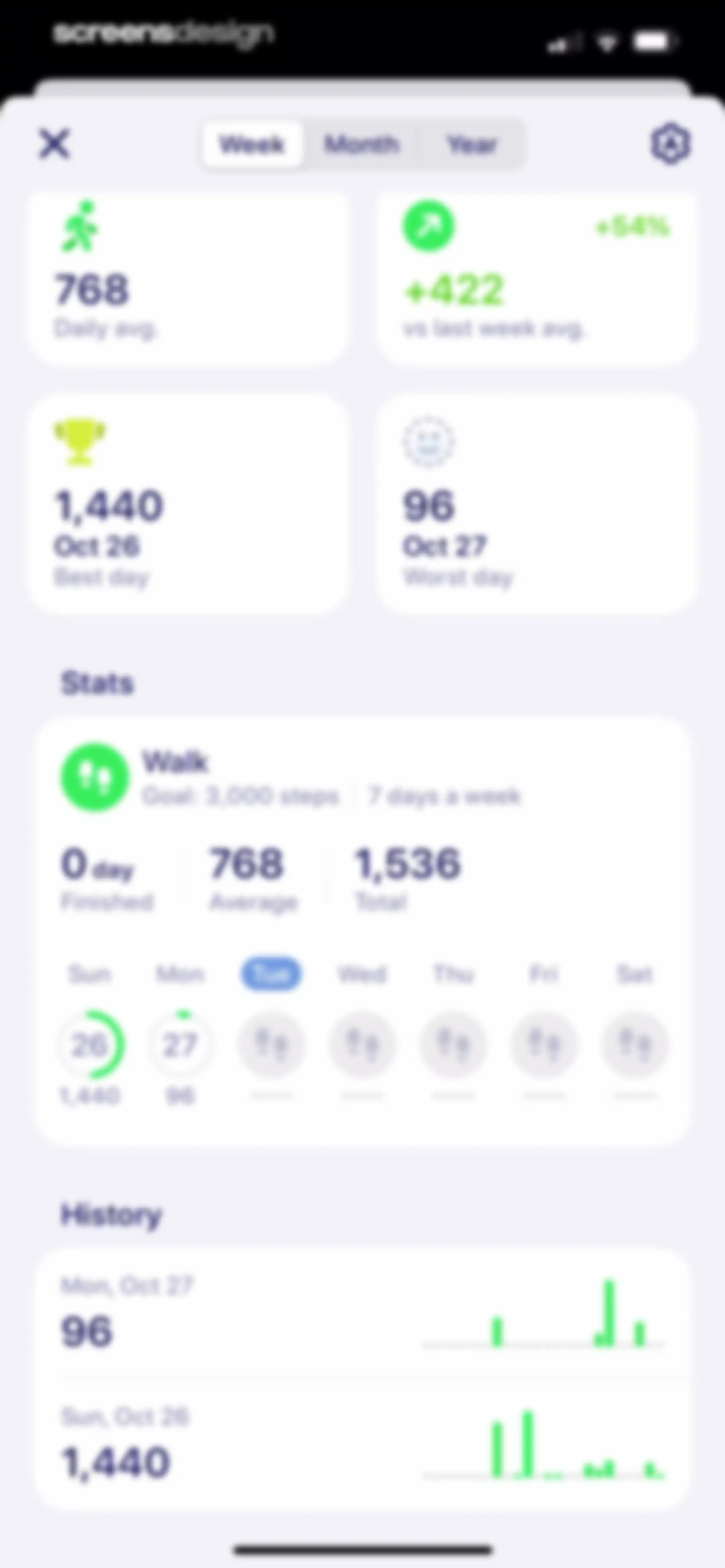 Grow: Health & Fitness screen 37