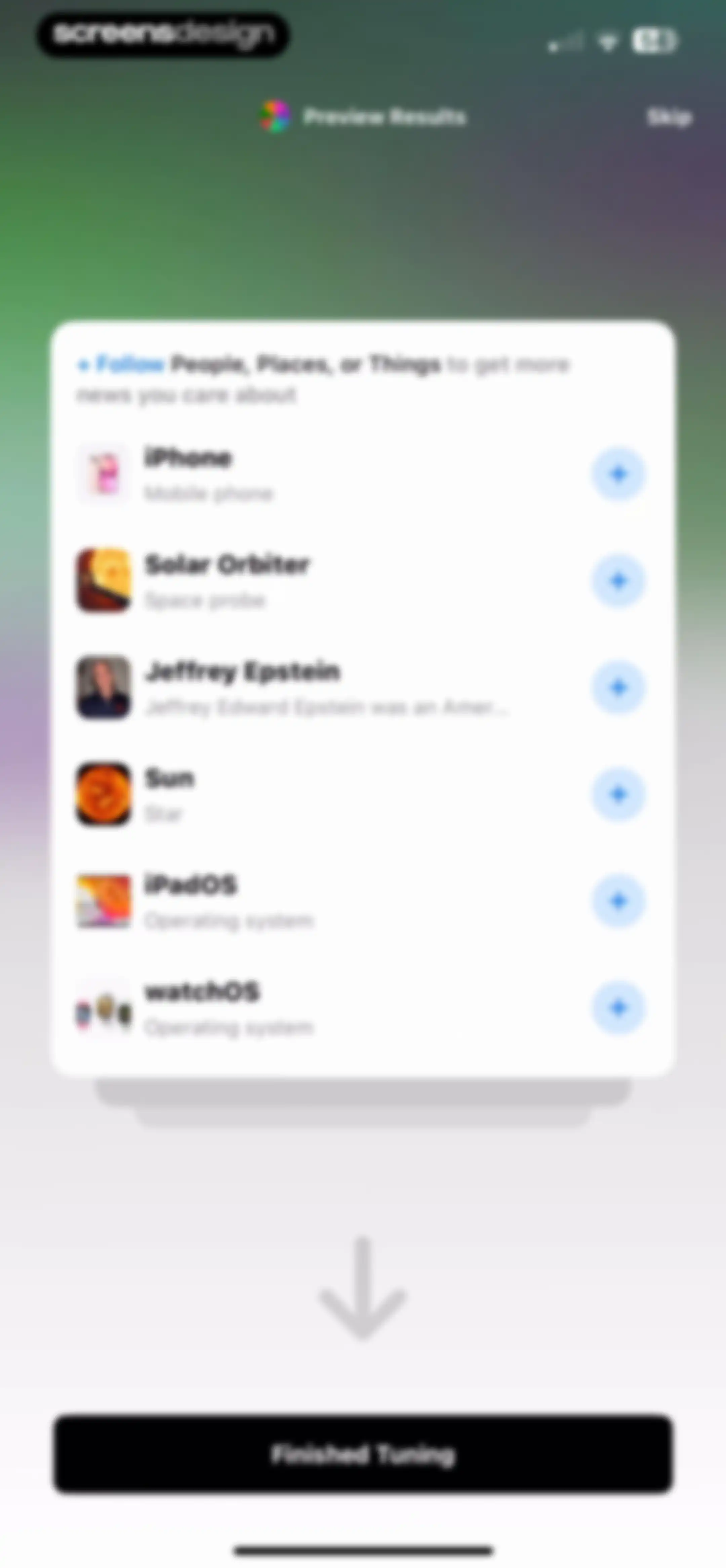 Particle: Personalized News screen 18