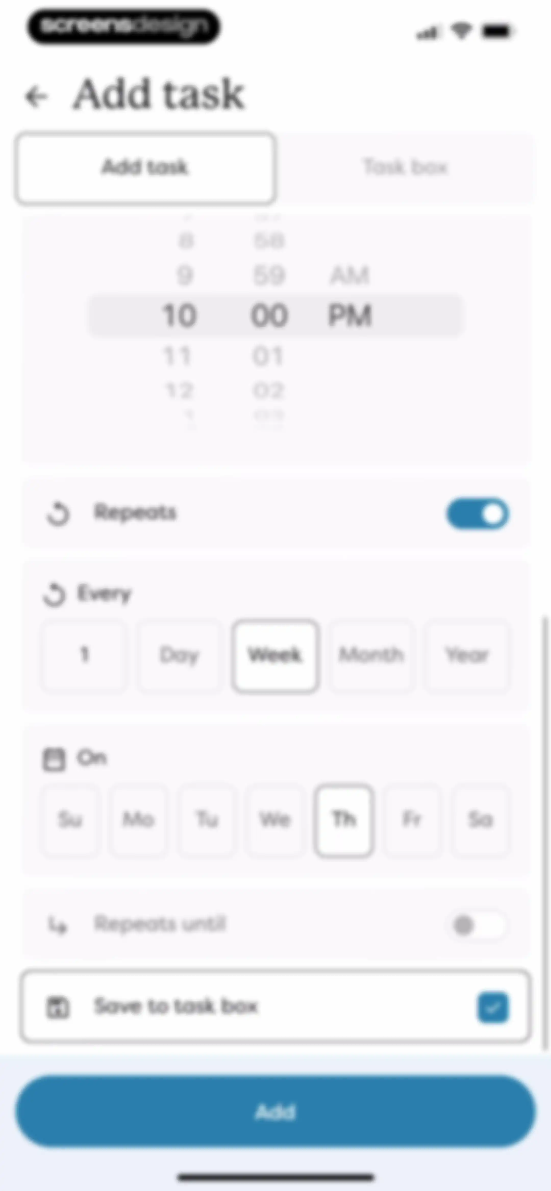 Skylight App screen 60
