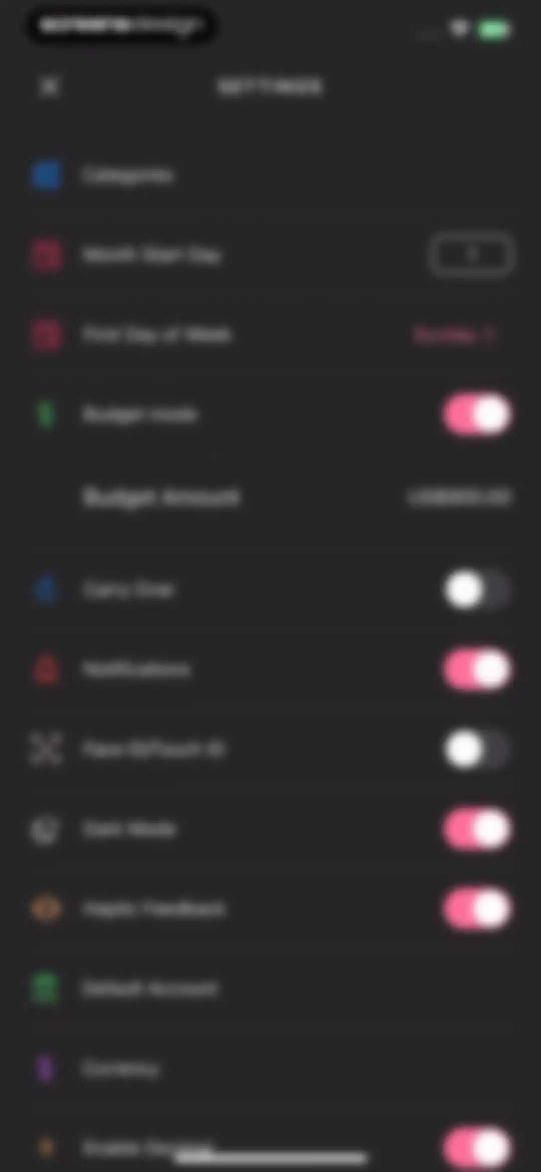 Budget Planner App - Fleur screen 27