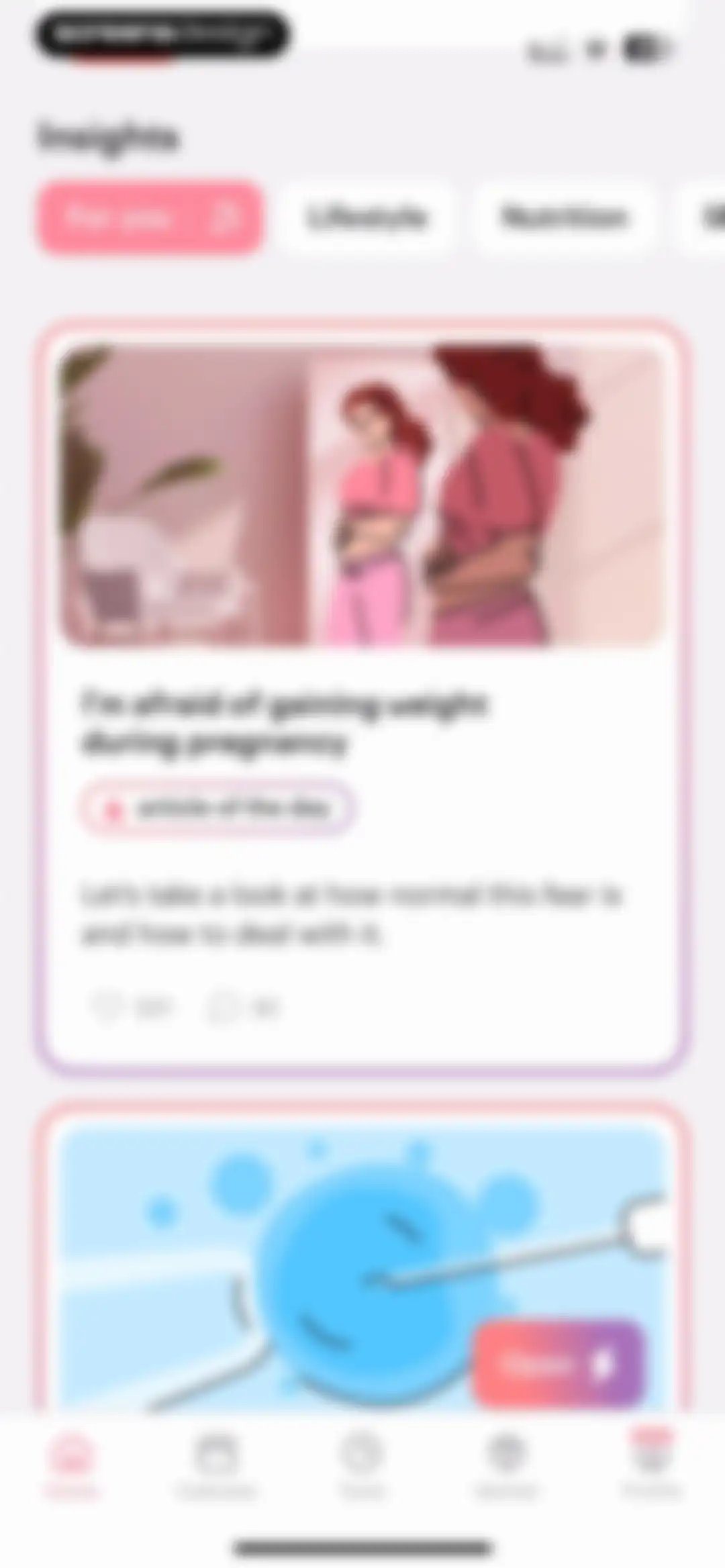 amma: Pregnancy & Baby Tracker screen 86