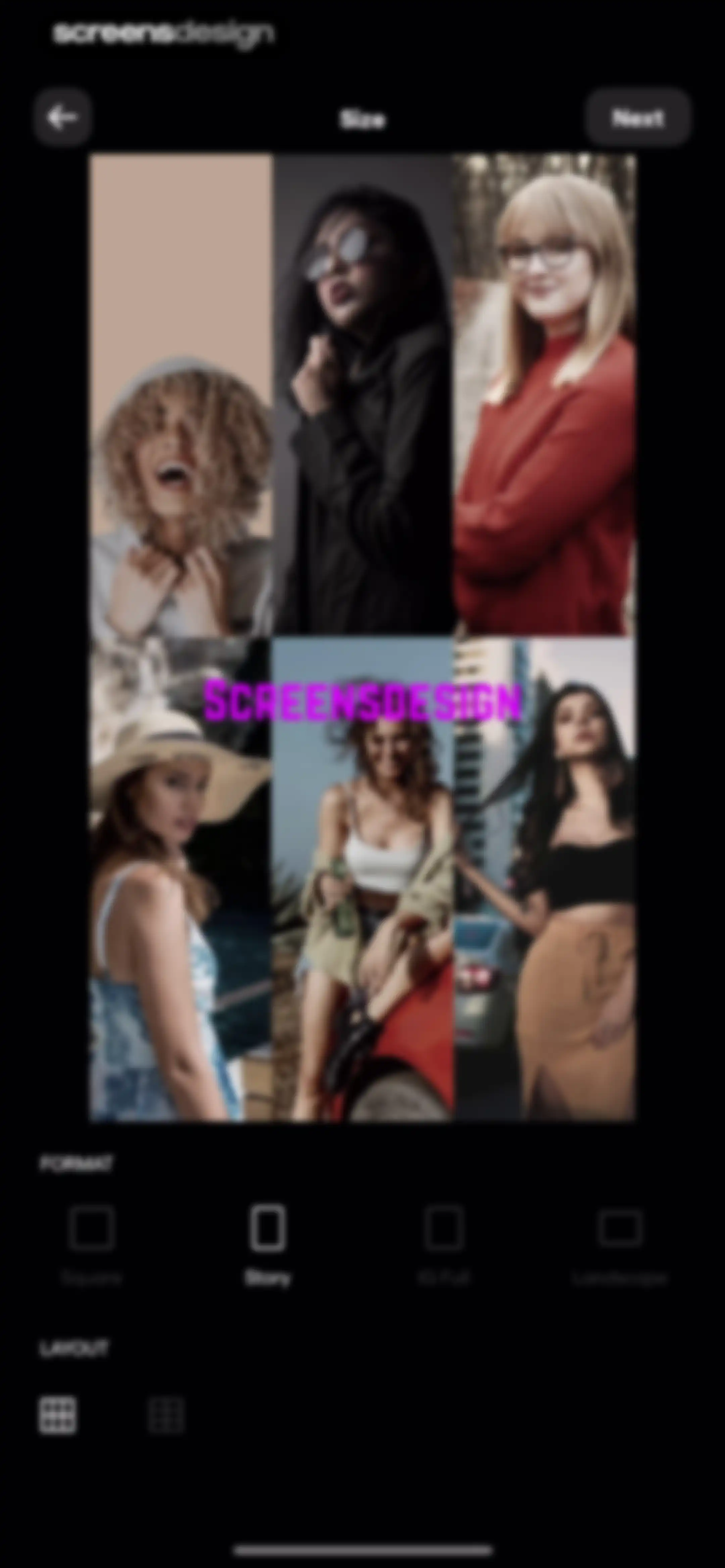 InstaSize: AI Photo Editor screen 64
