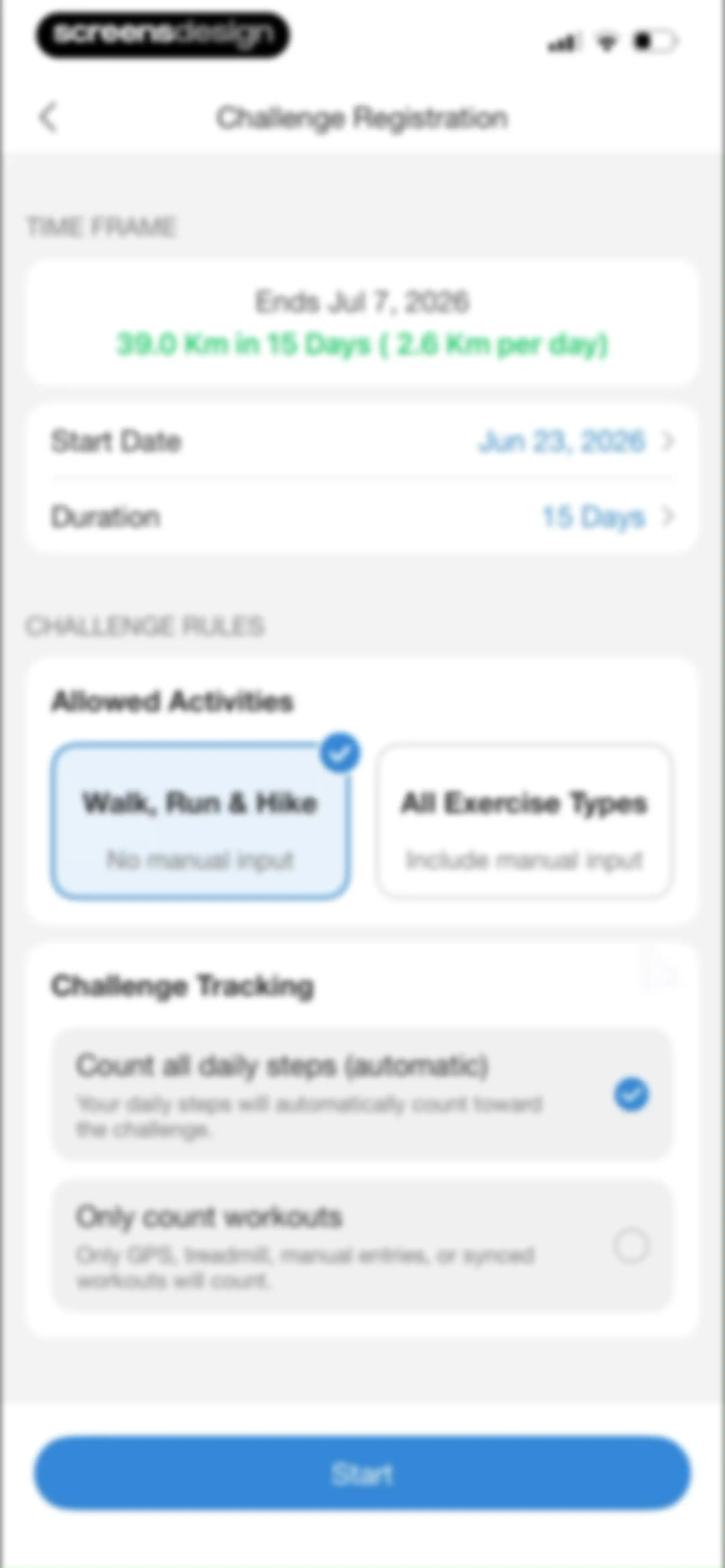Pacer Pedometer Step Counter screen 188