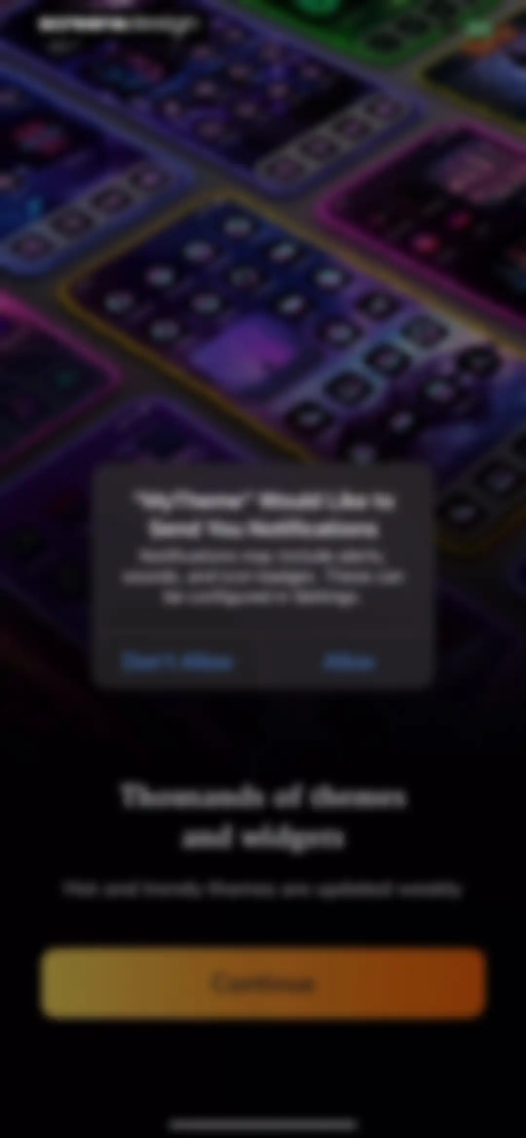 MyTheme - App Icons & Widgets screen 5