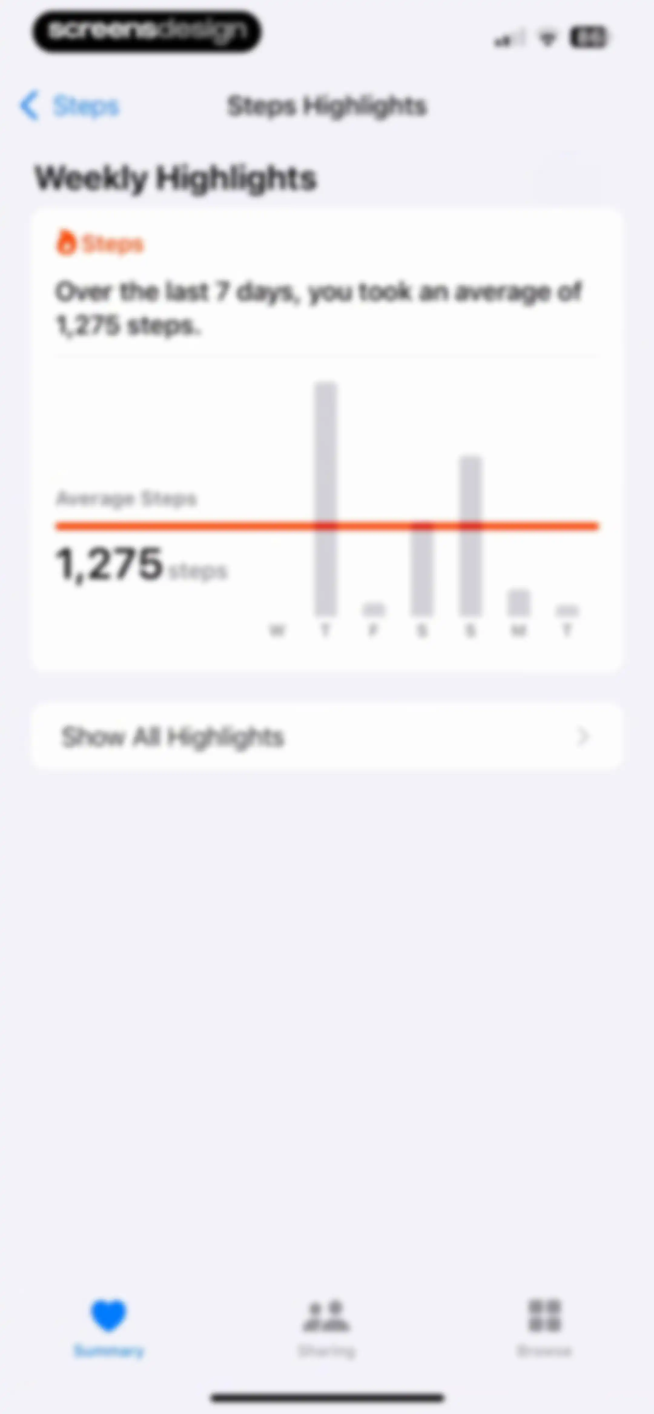 Apple Health screen 27