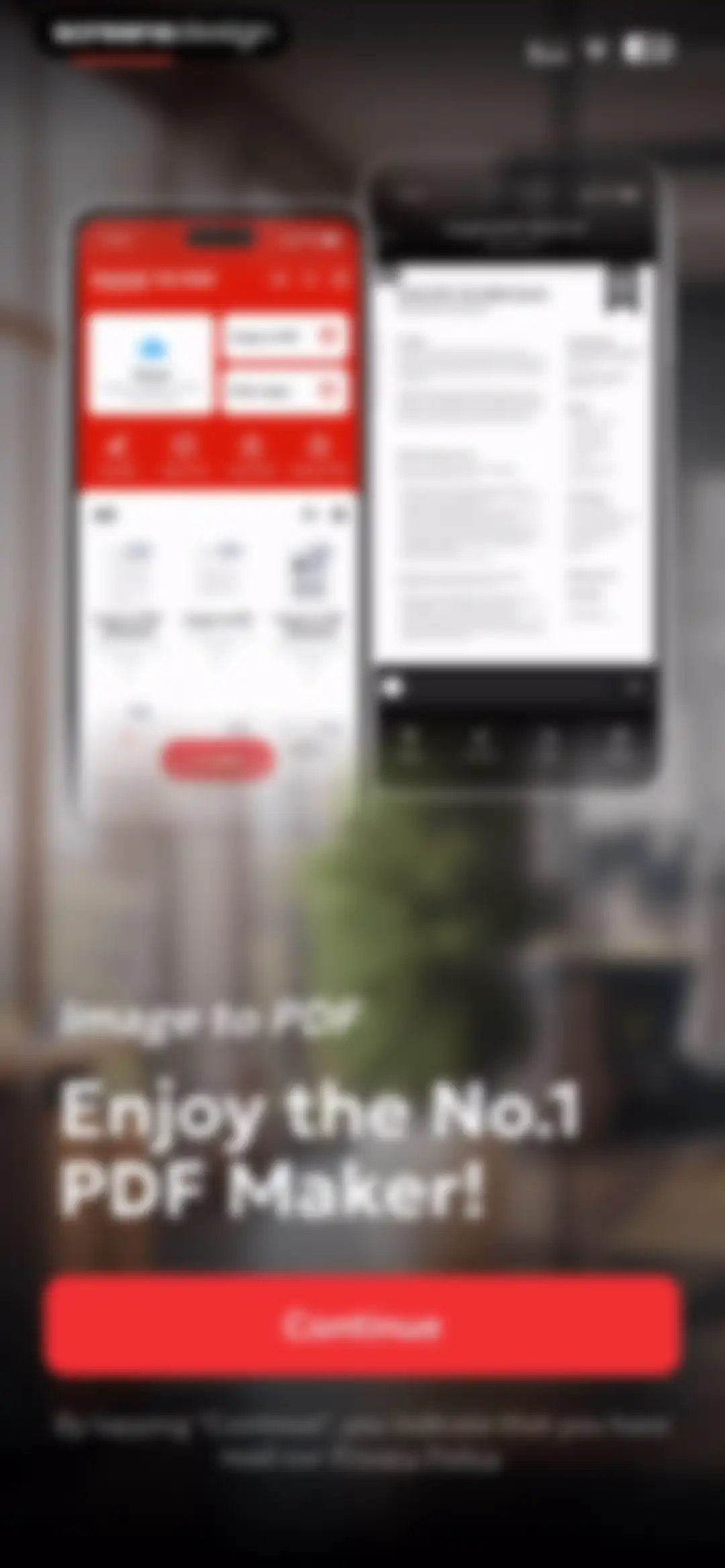 Image to PDF Converter · Edit screen 2