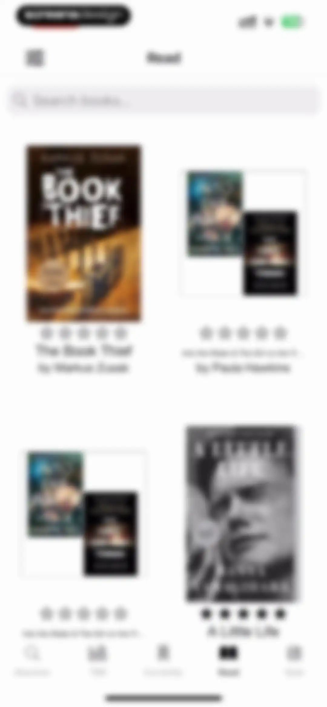 TBR - Bookshelf screen 81