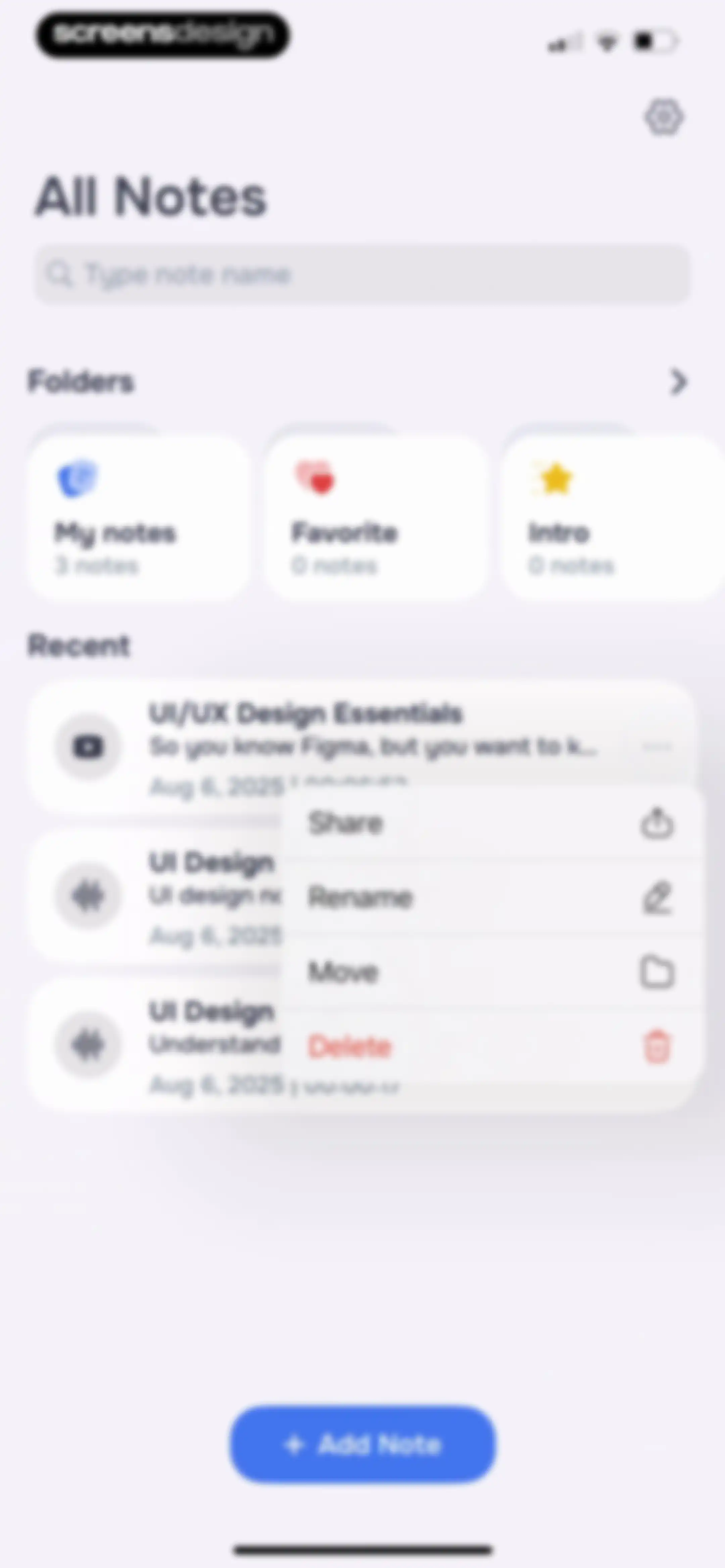 FoxNote - AI Note Taker screen 49