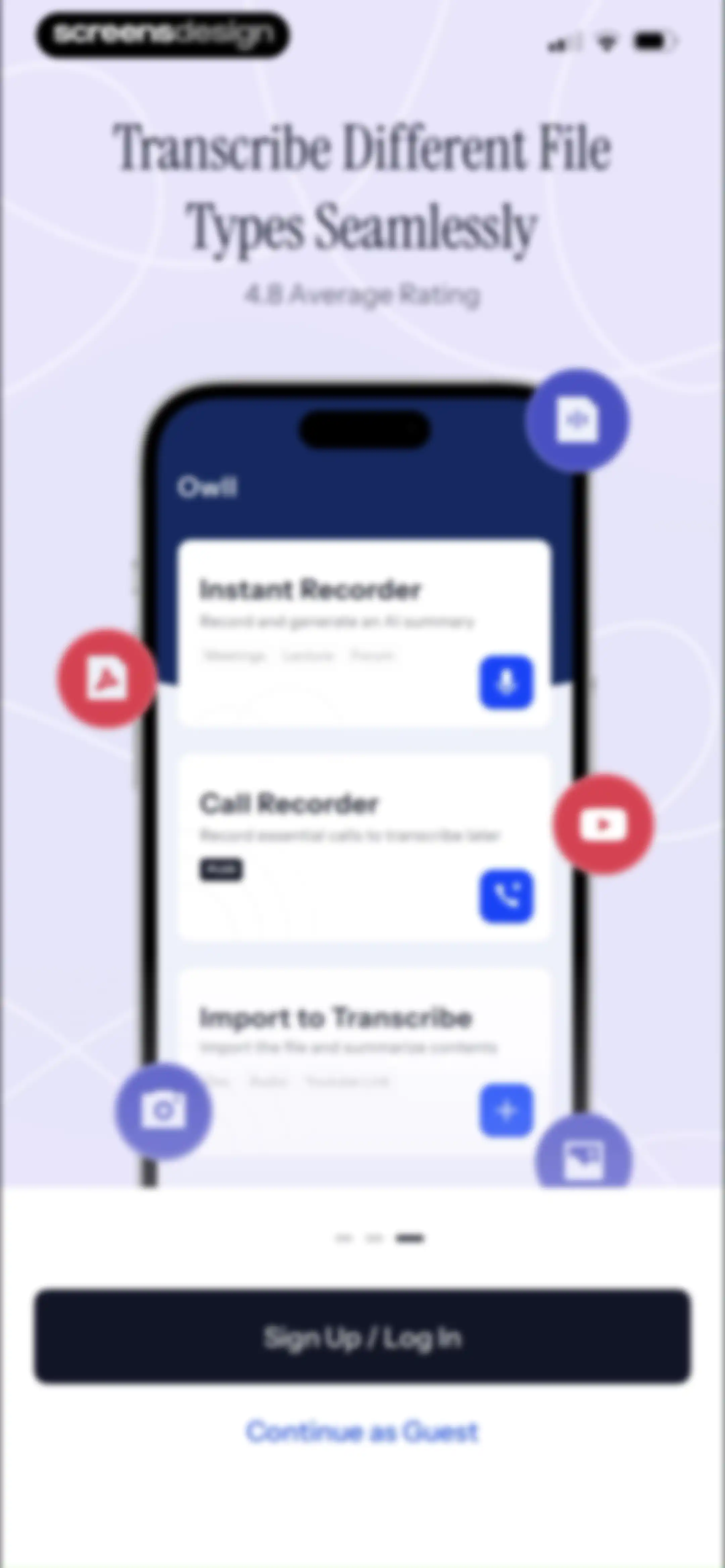 Owll:AI Note Taker & Assistant screen 9