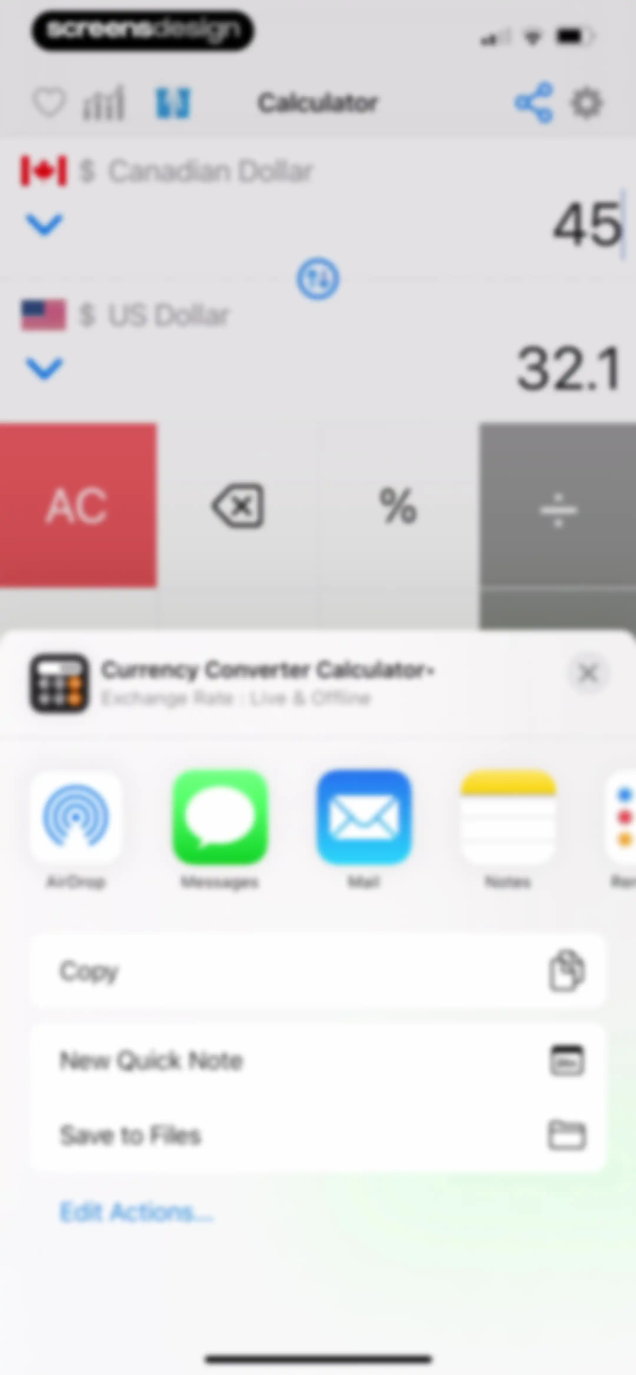 Currency Converter Calculator• screen 20