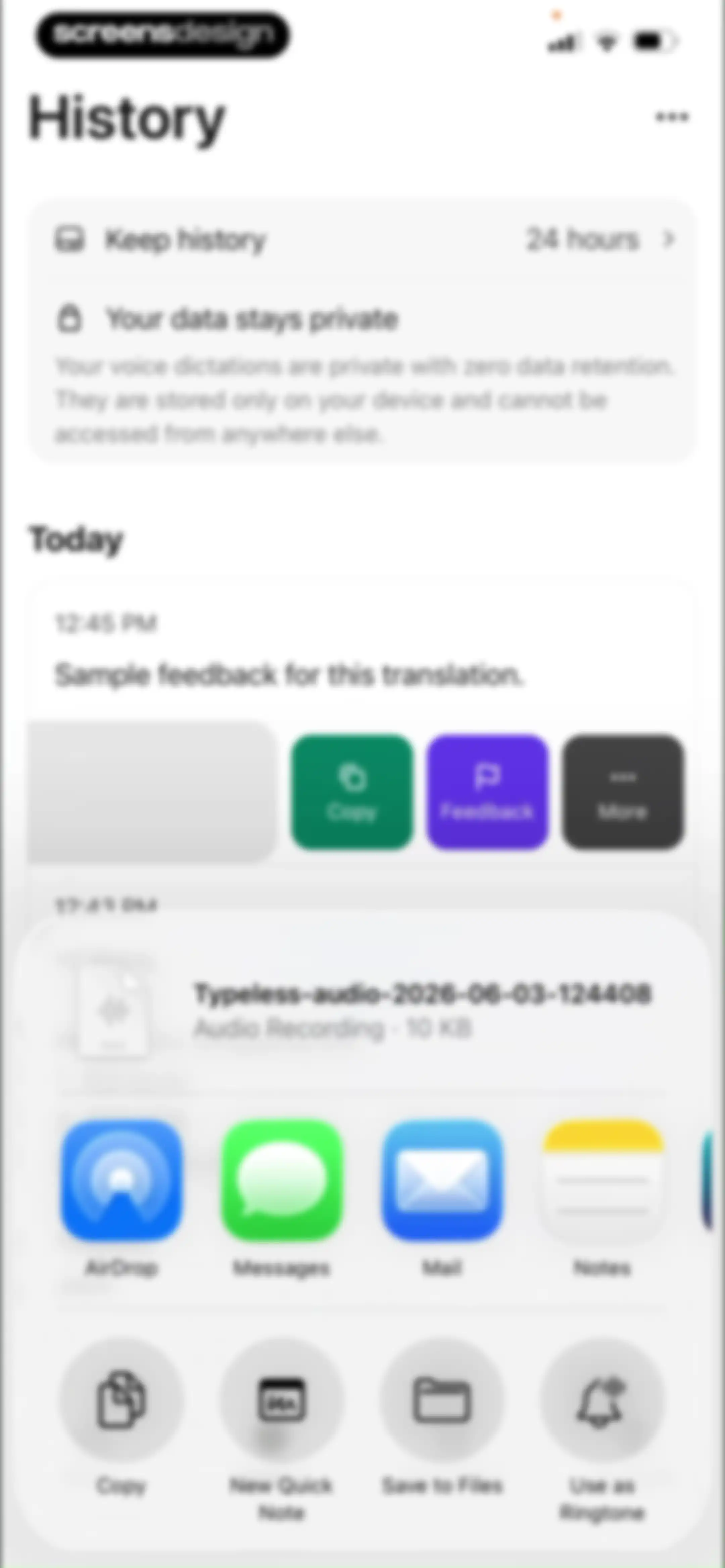 Typeless: AI Voice Keyboard screen 51