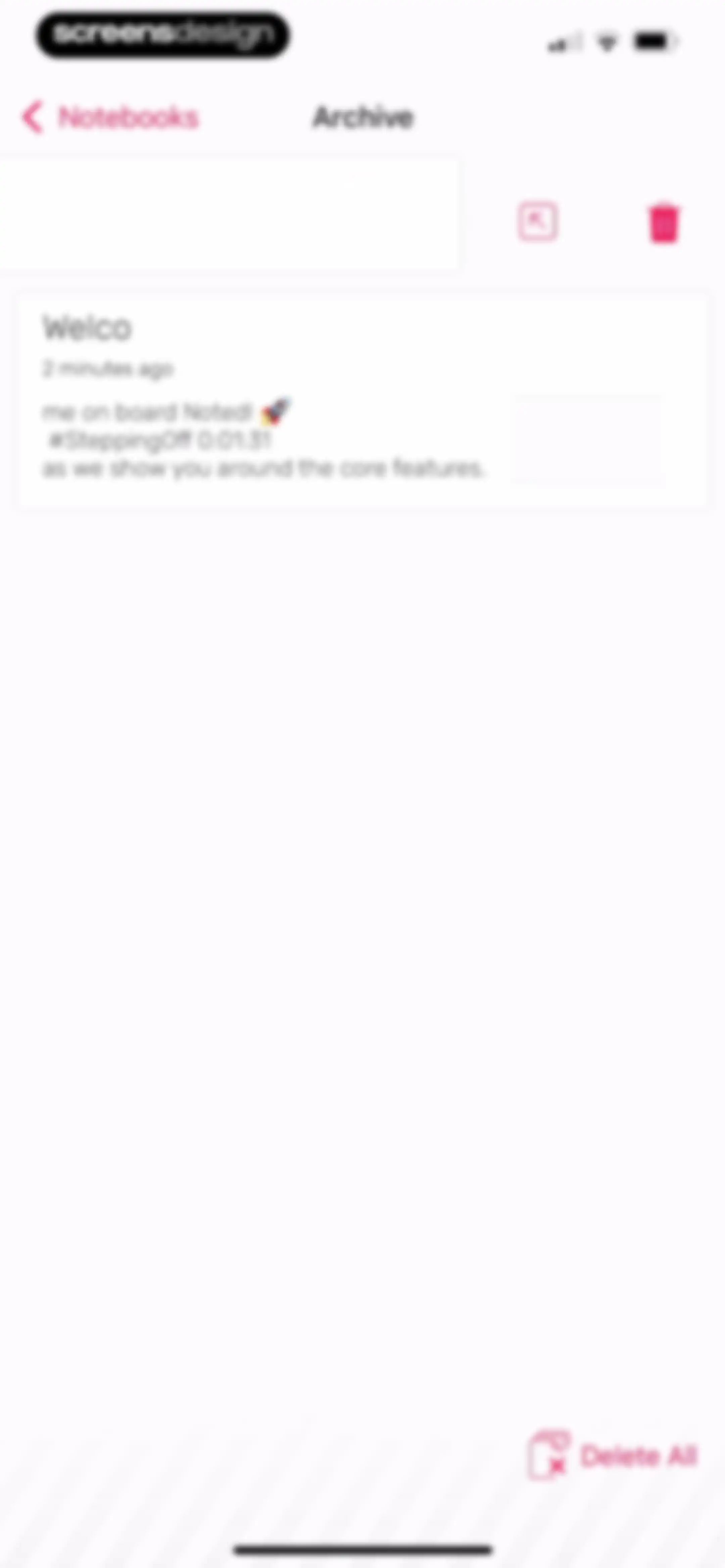 Noted: Record & AI Transcribe screen 93