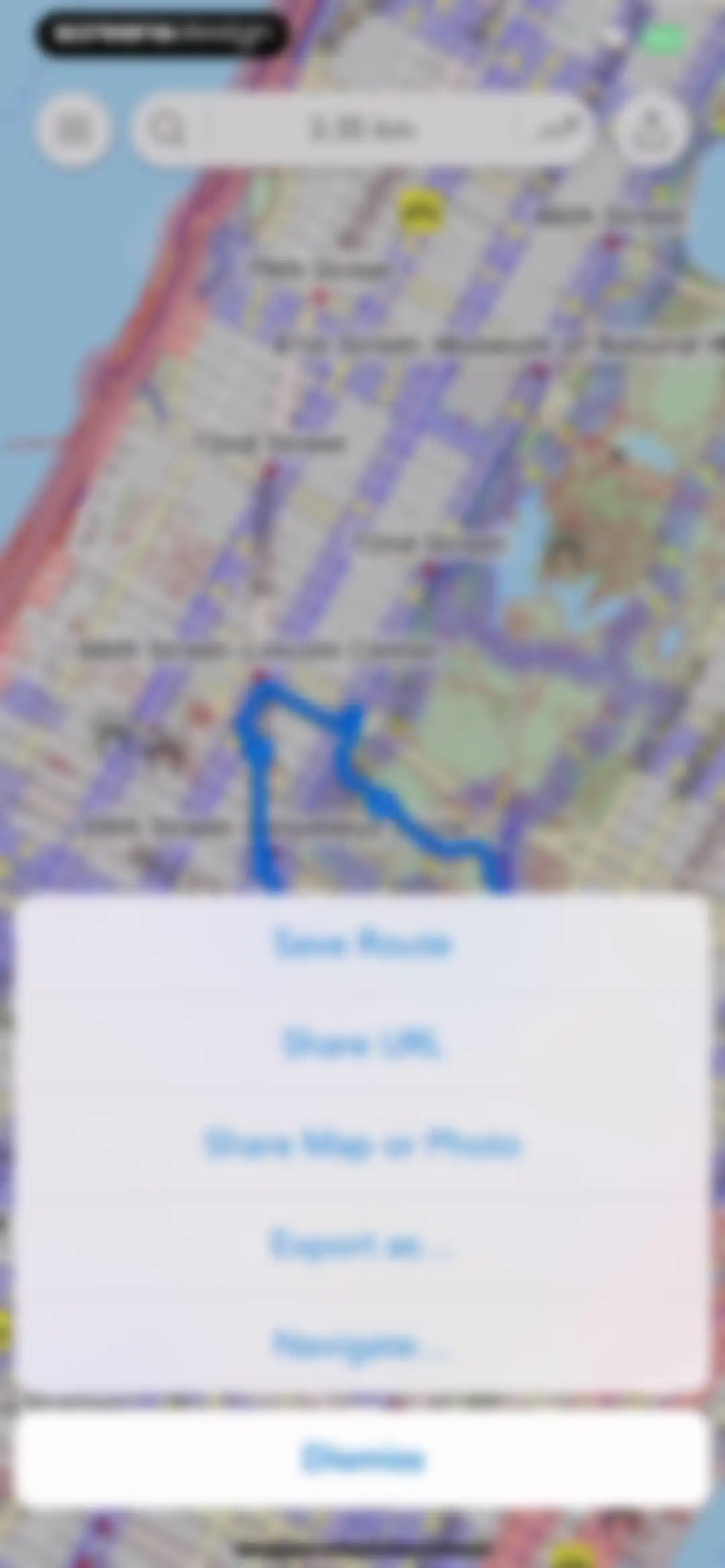 Footpath Route Planner screen 27