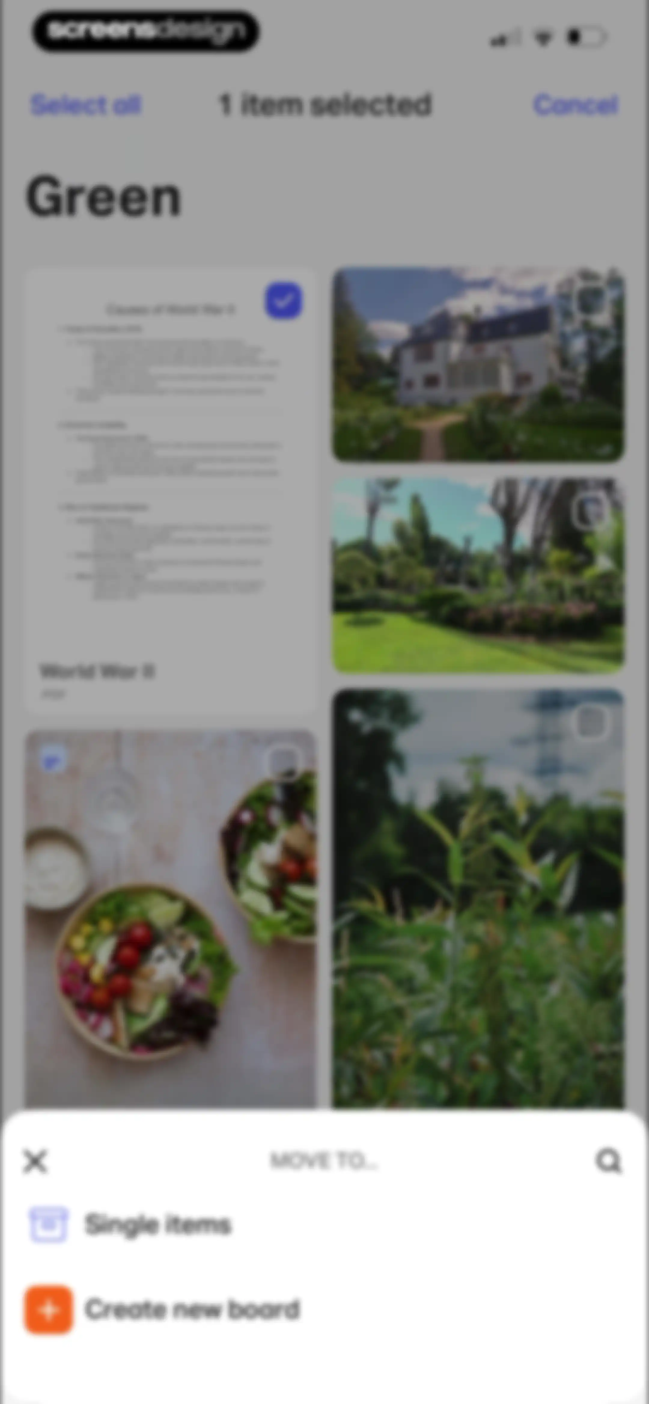 Collect by WeTransfer screen 31