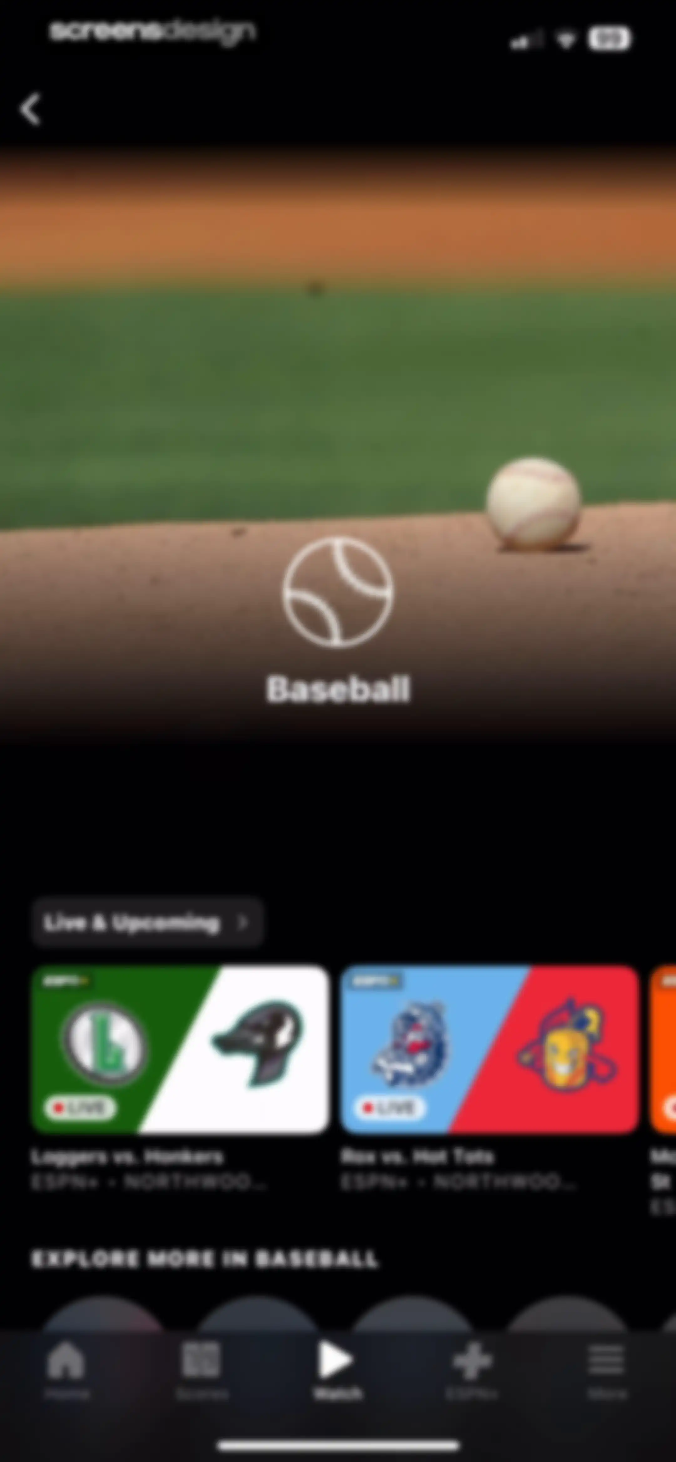 ESPN: Live Sports & Scores screen 81