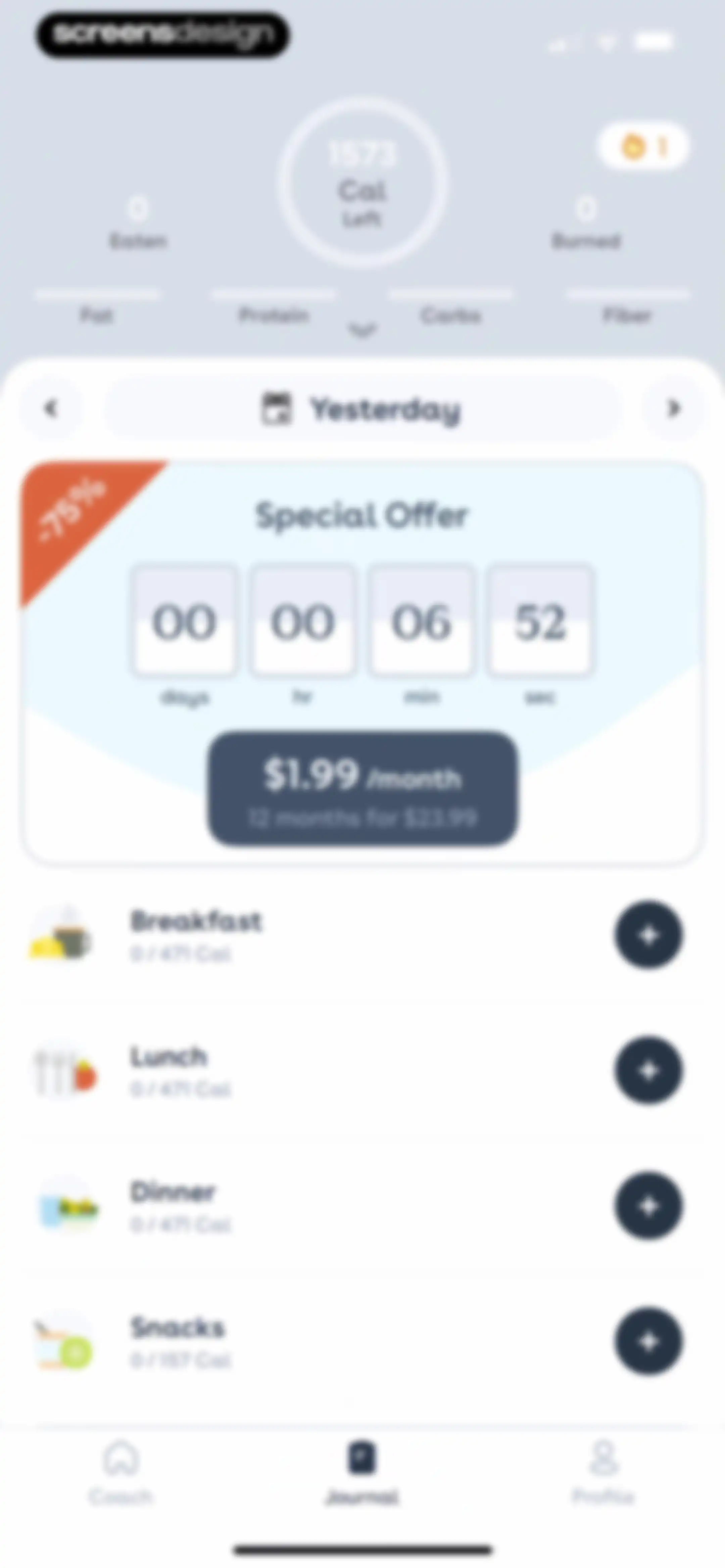 Foodvisor - AI Calorie Counter screen 128