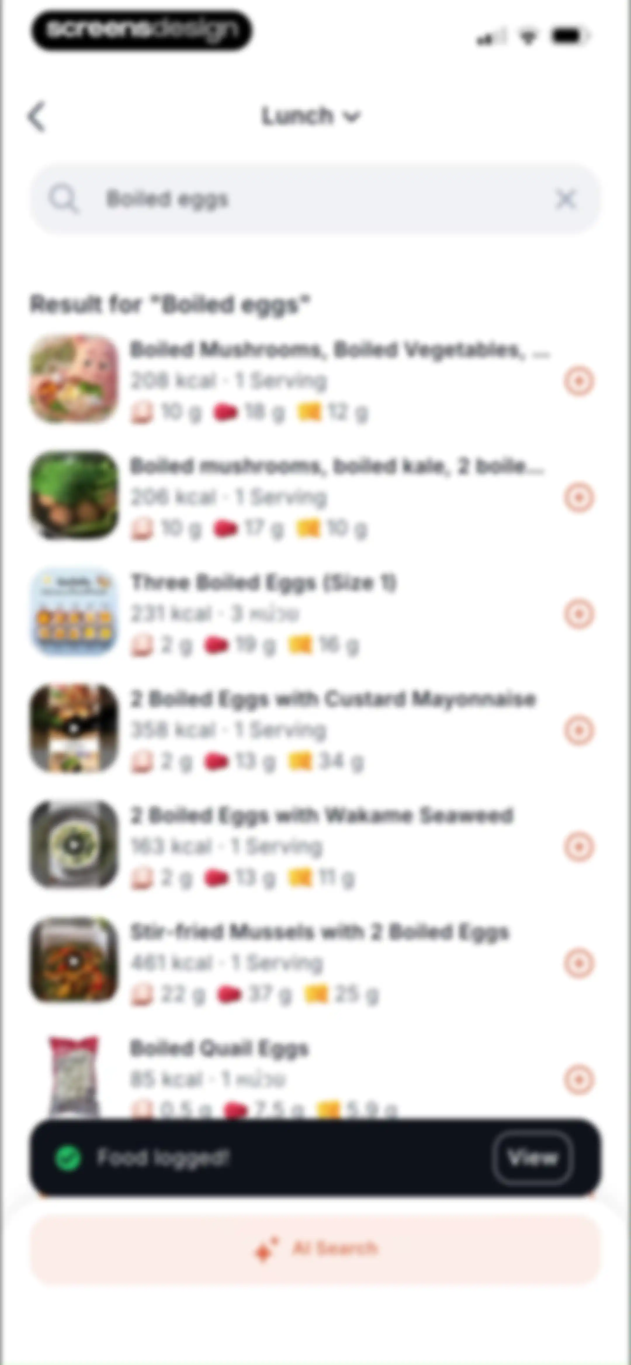 Kalguroo: AI Calorie Tracker screen 60