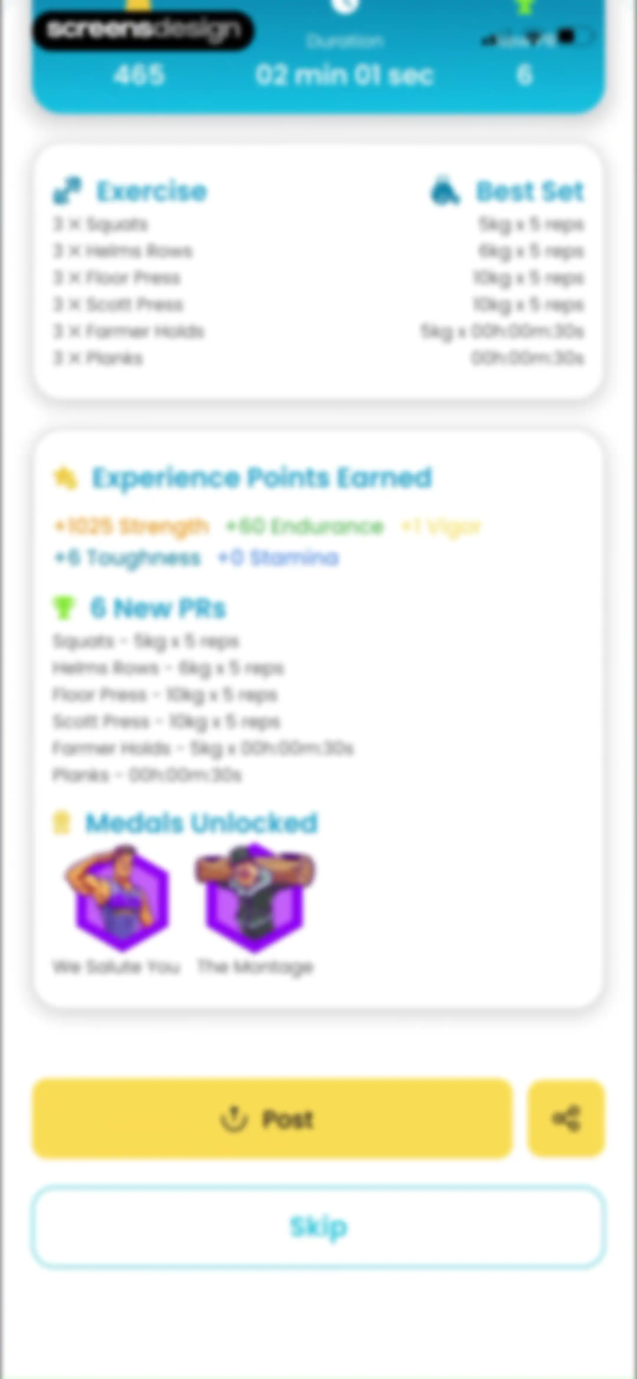 BUFF | Gym Workout Tracker screen 54
