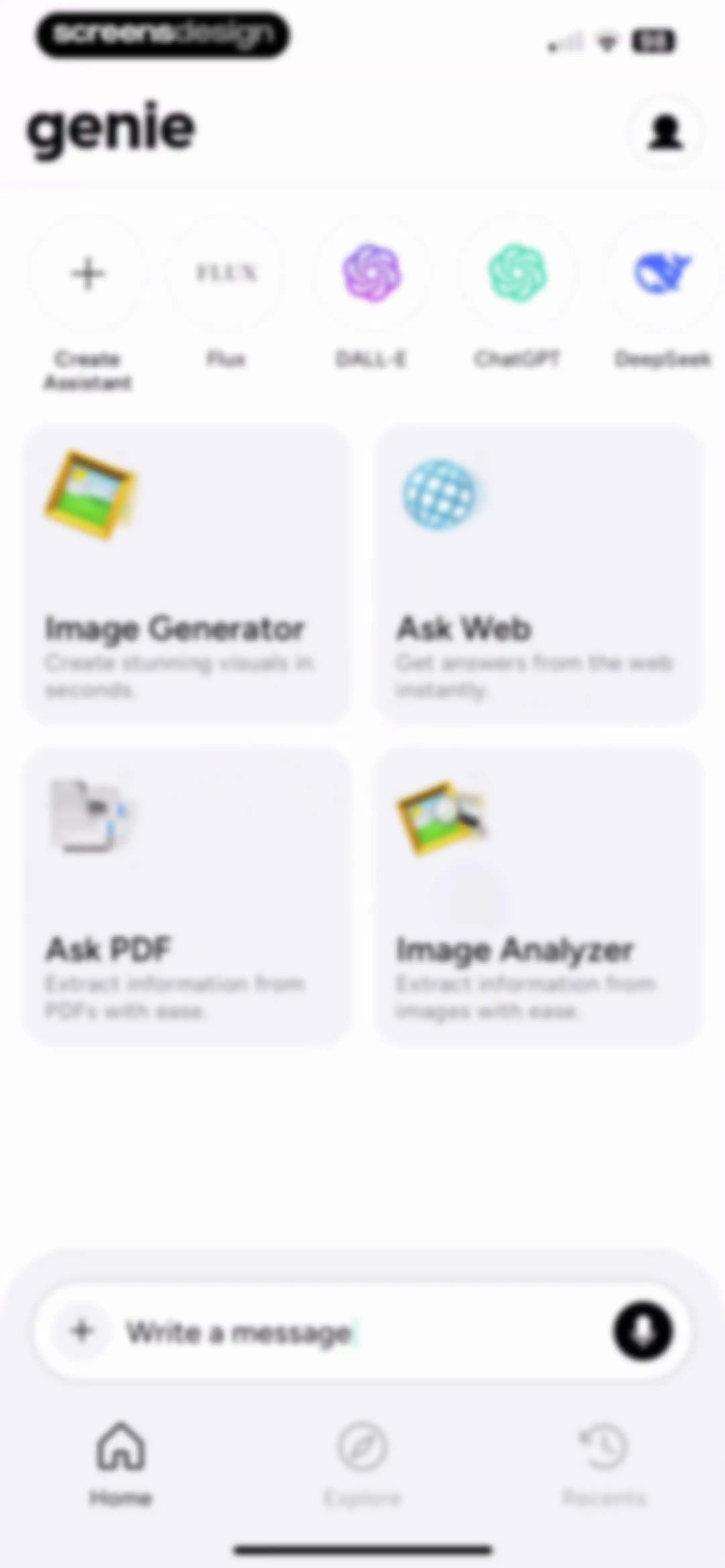 Chatbot AI Assistant - Genie screen 11