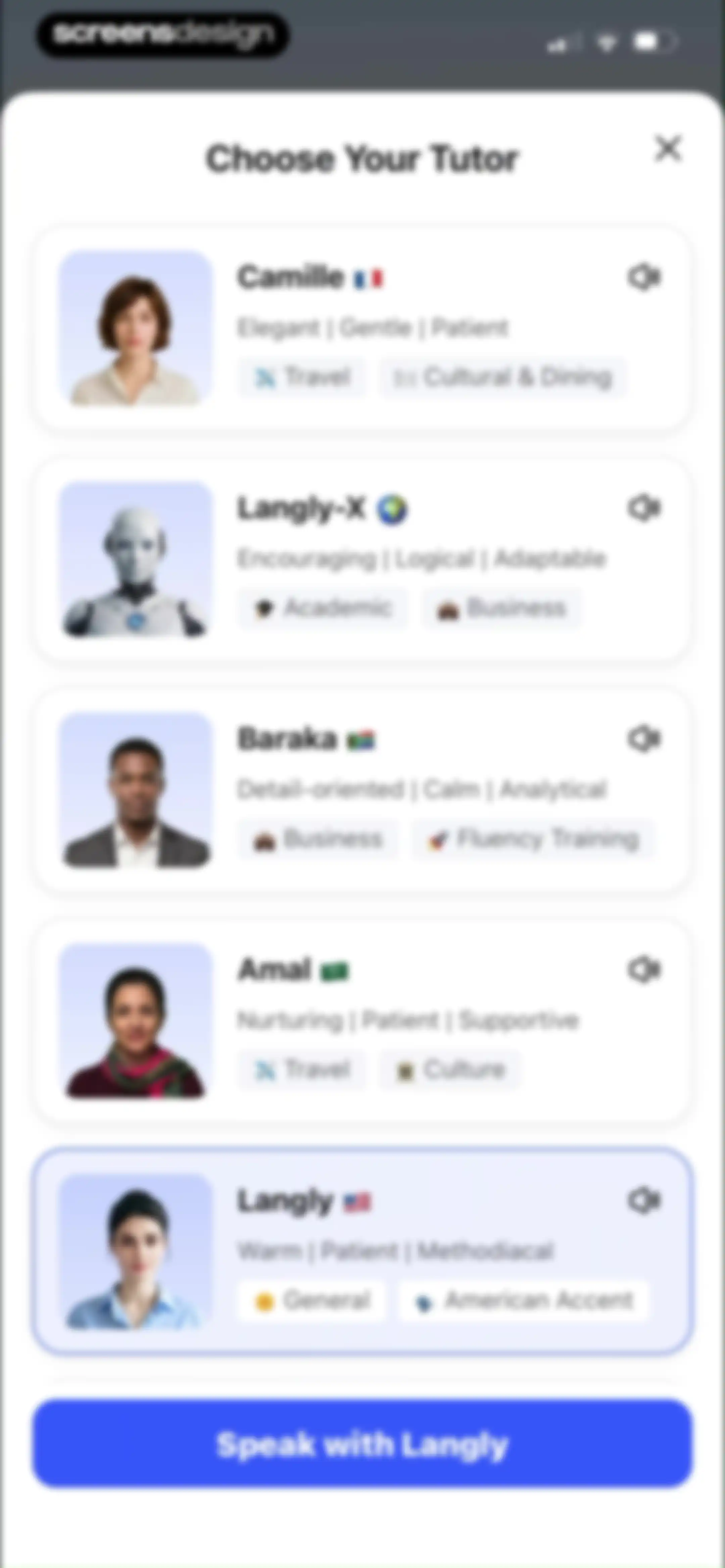 LangLearn: AI English Tutor screen 58