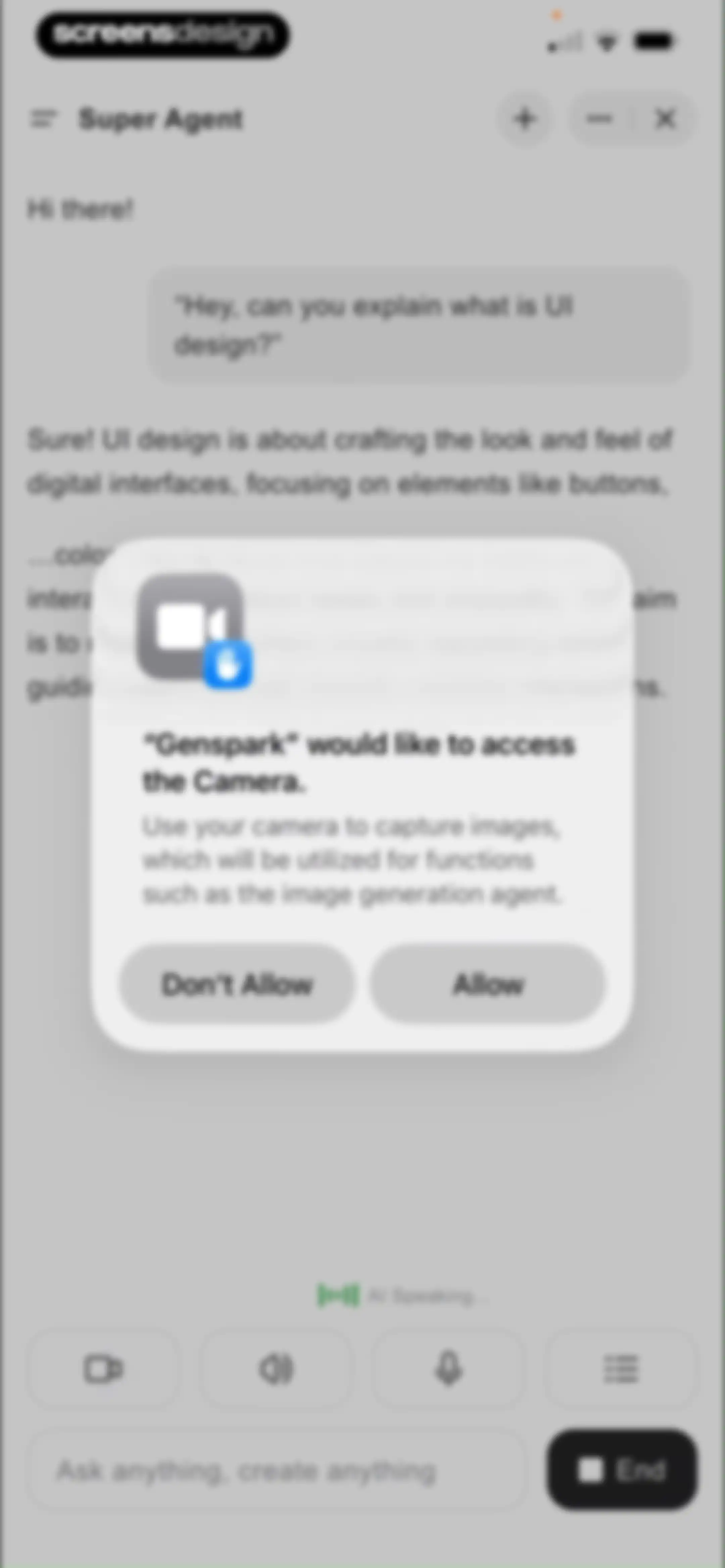 Genspark AI Workspace screen 17