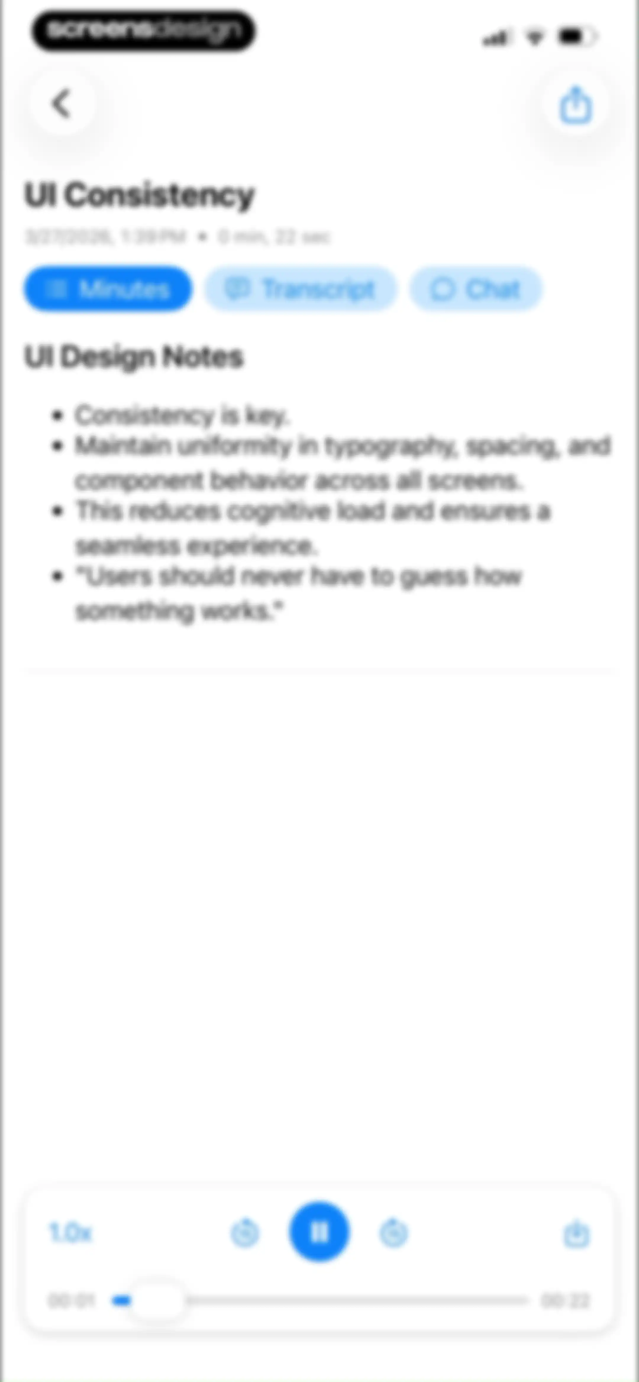 Minutes: AI Meeting Note Taker screen 21