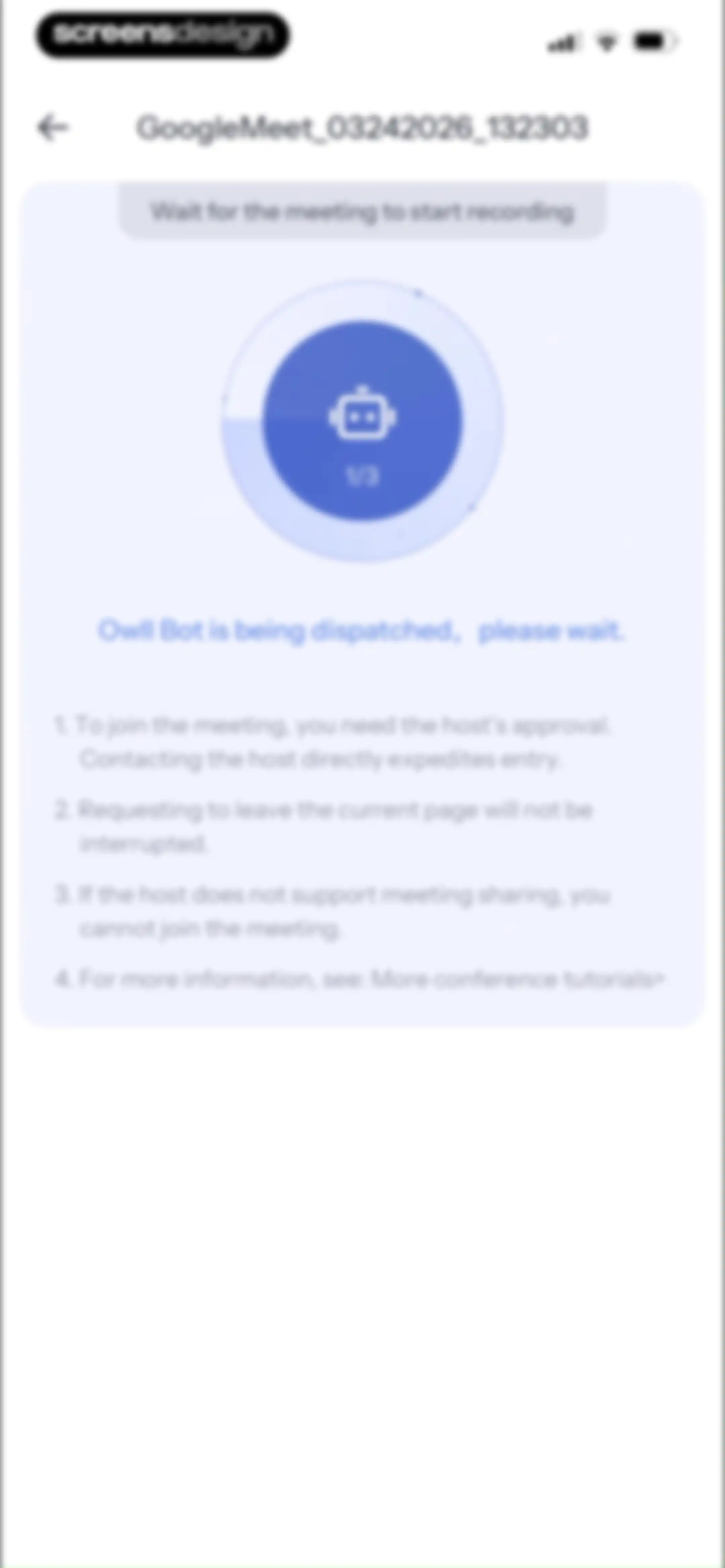 Owll:AI Note Taker & Assistant screen 68