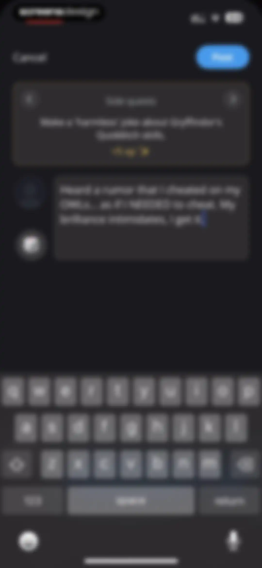 status - sims but social media screen 37