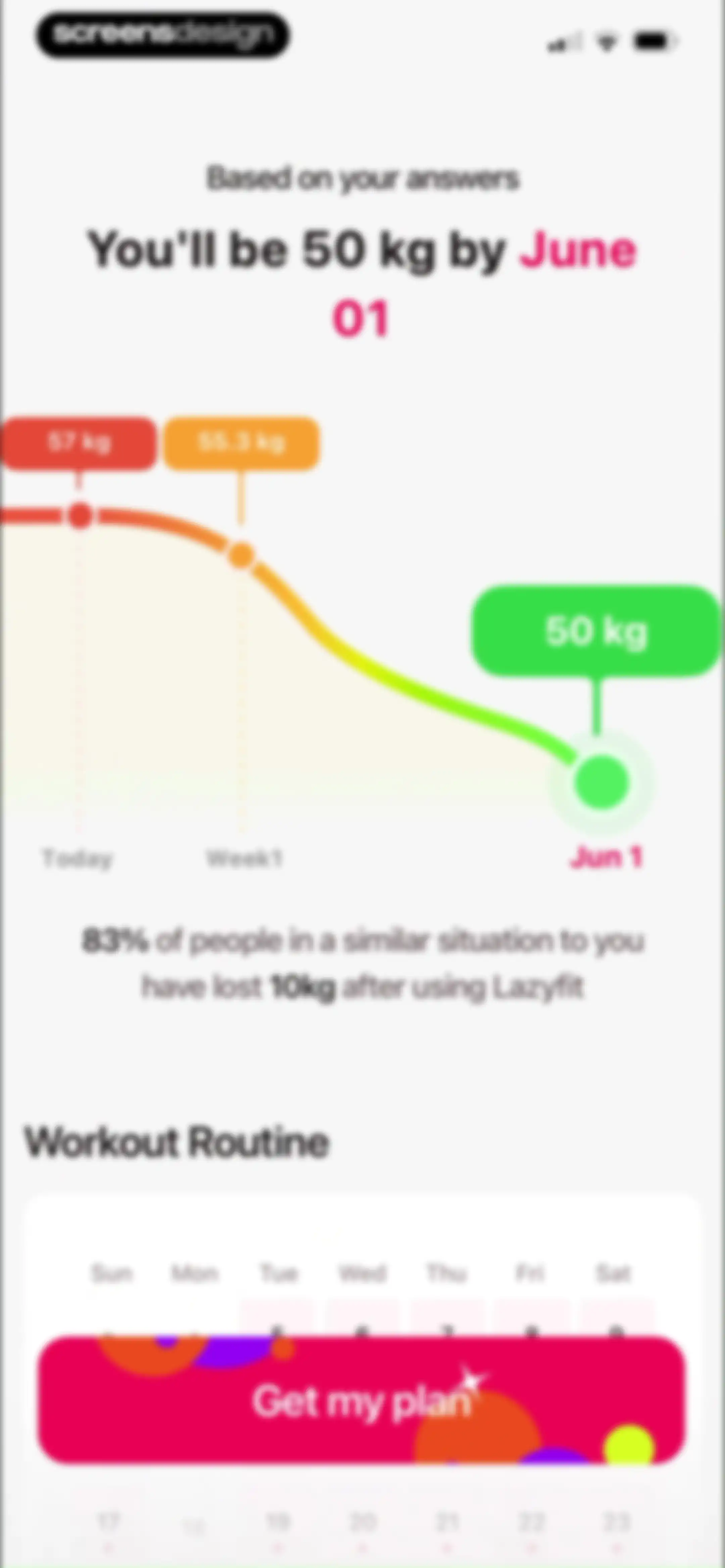 LazyFit: Workout For Beginners screen 47