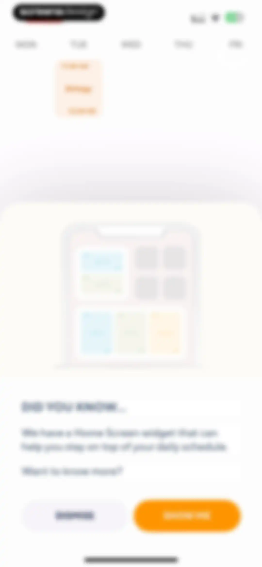 My Timetable - Quick & Simple screen 15
