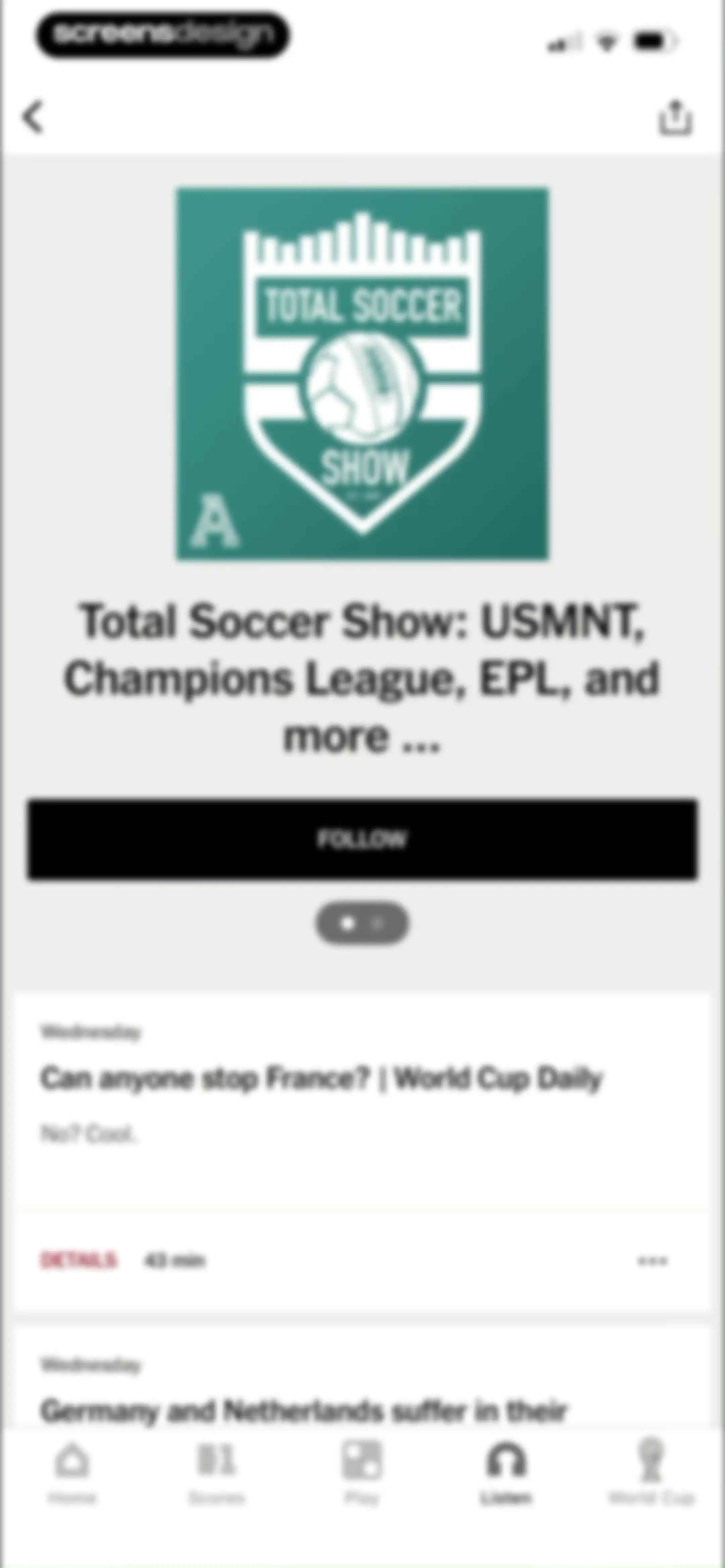The Athletic: All Sports News screen 81