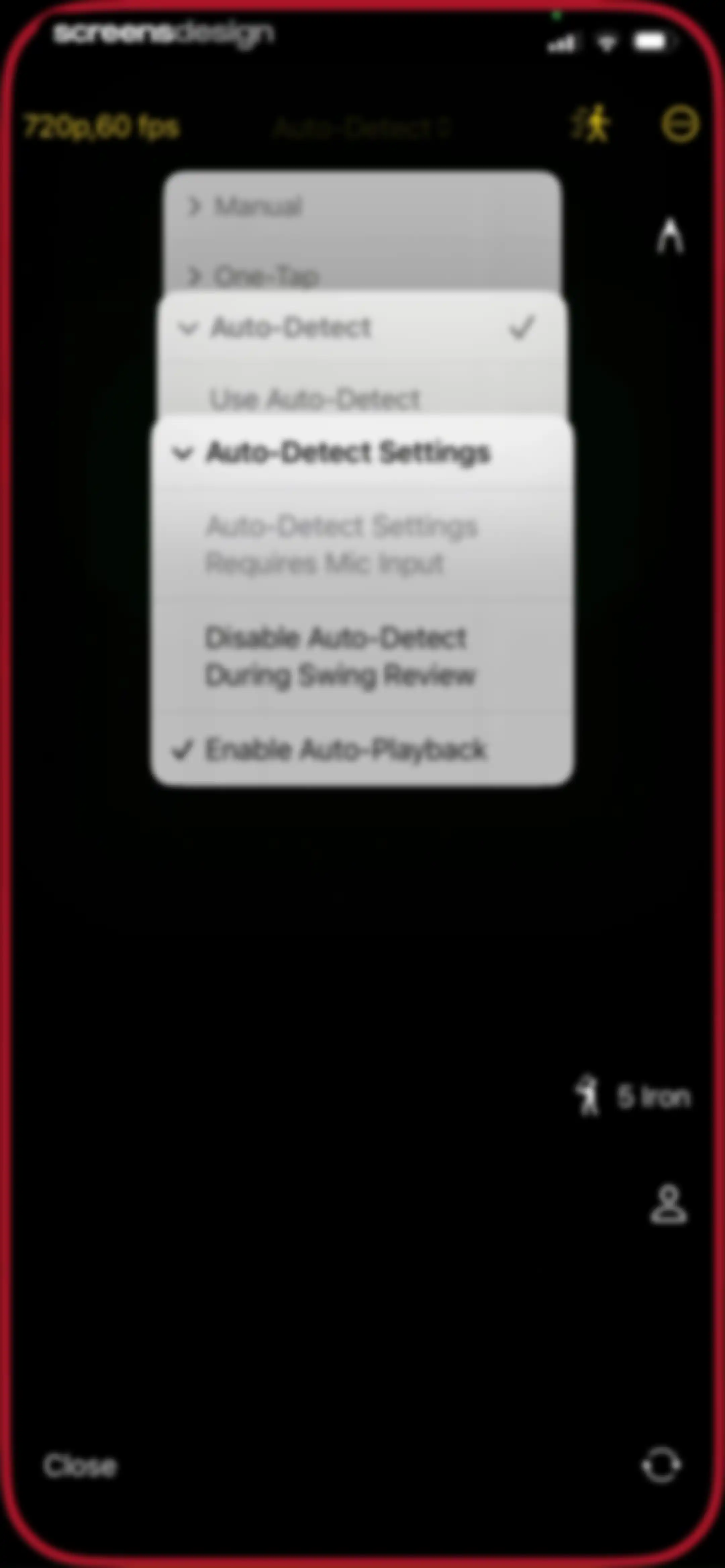 Onform: Video Analysis App screen 72