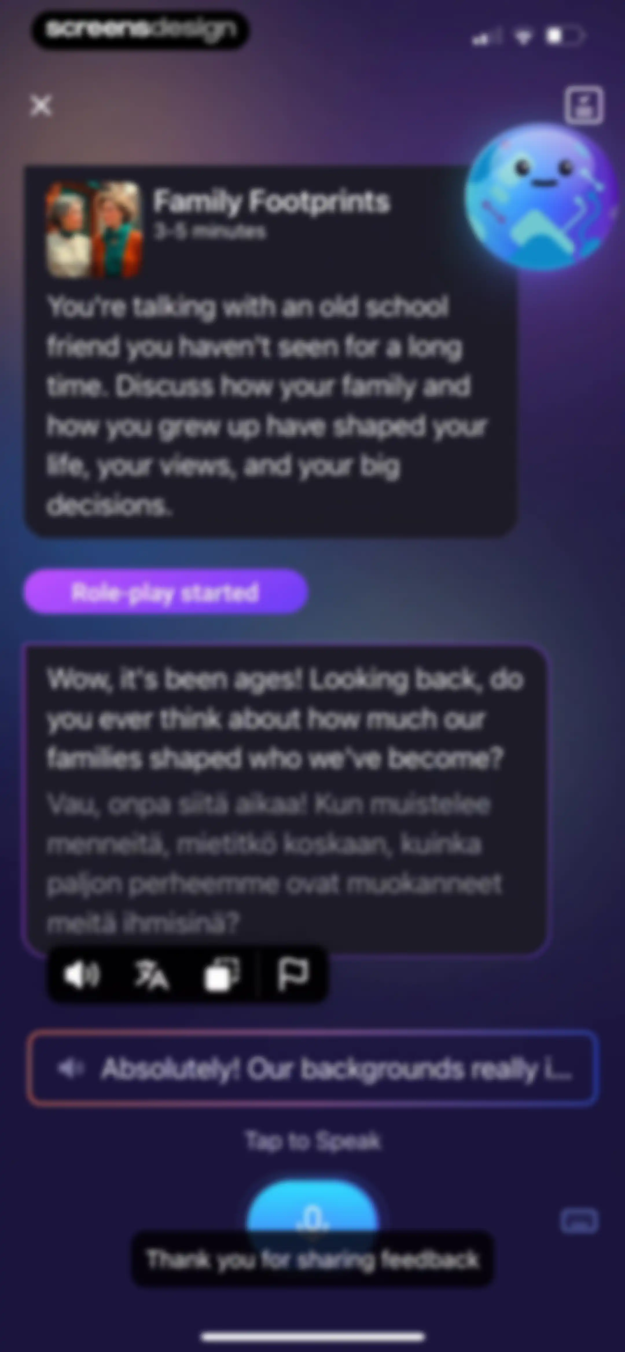 ELSA Speak - English Learning screen 119