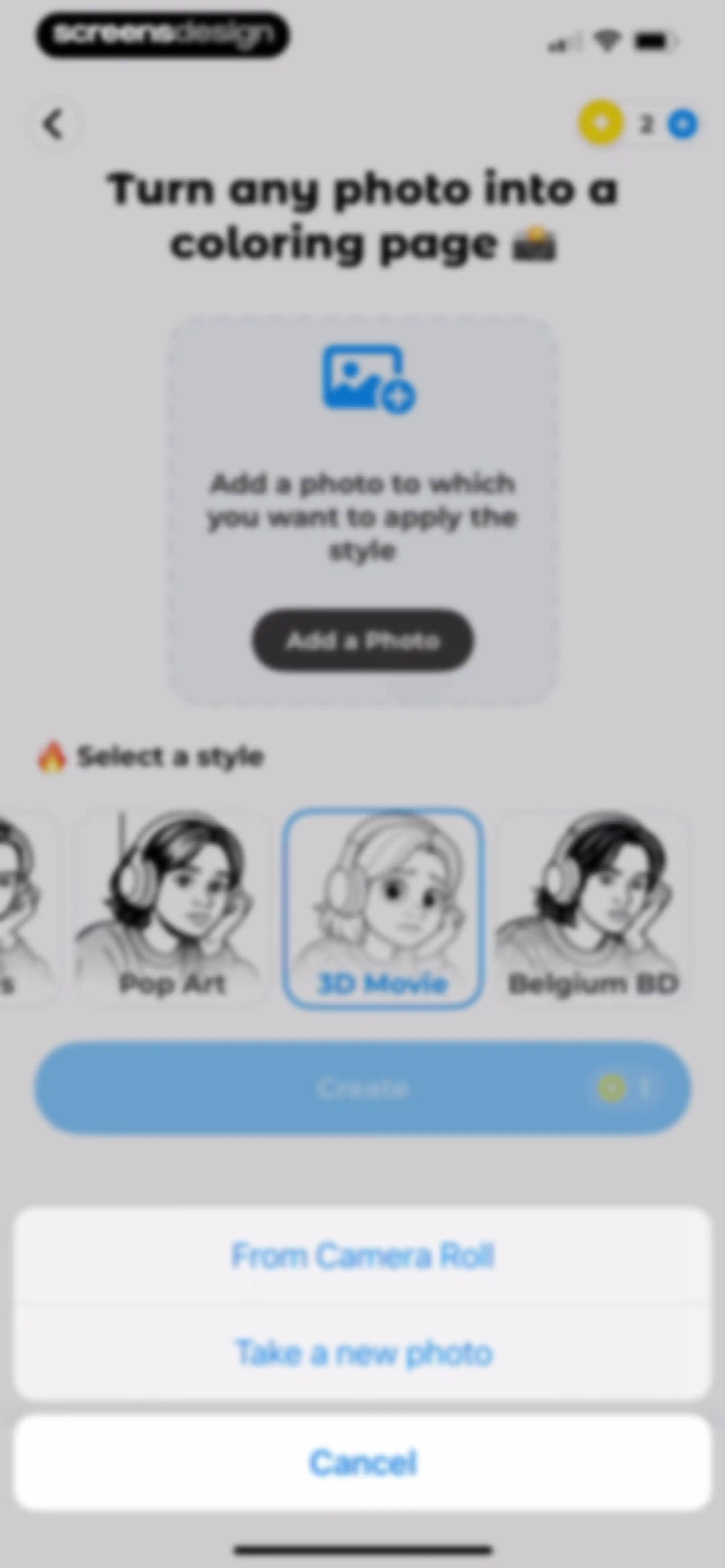 Color Pop: AI Coloring Book screen 116