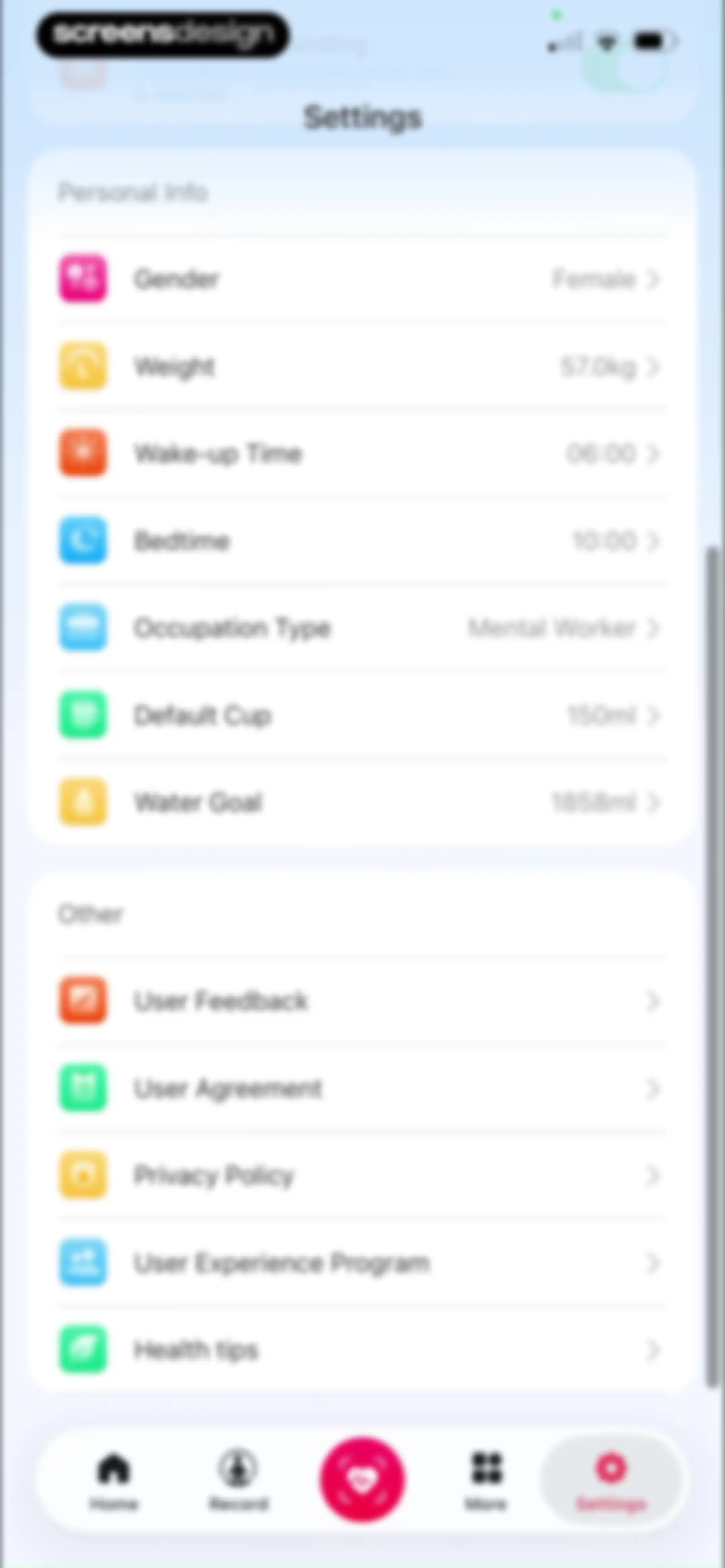 Wellpulse-Heart Health Tracker screen 112