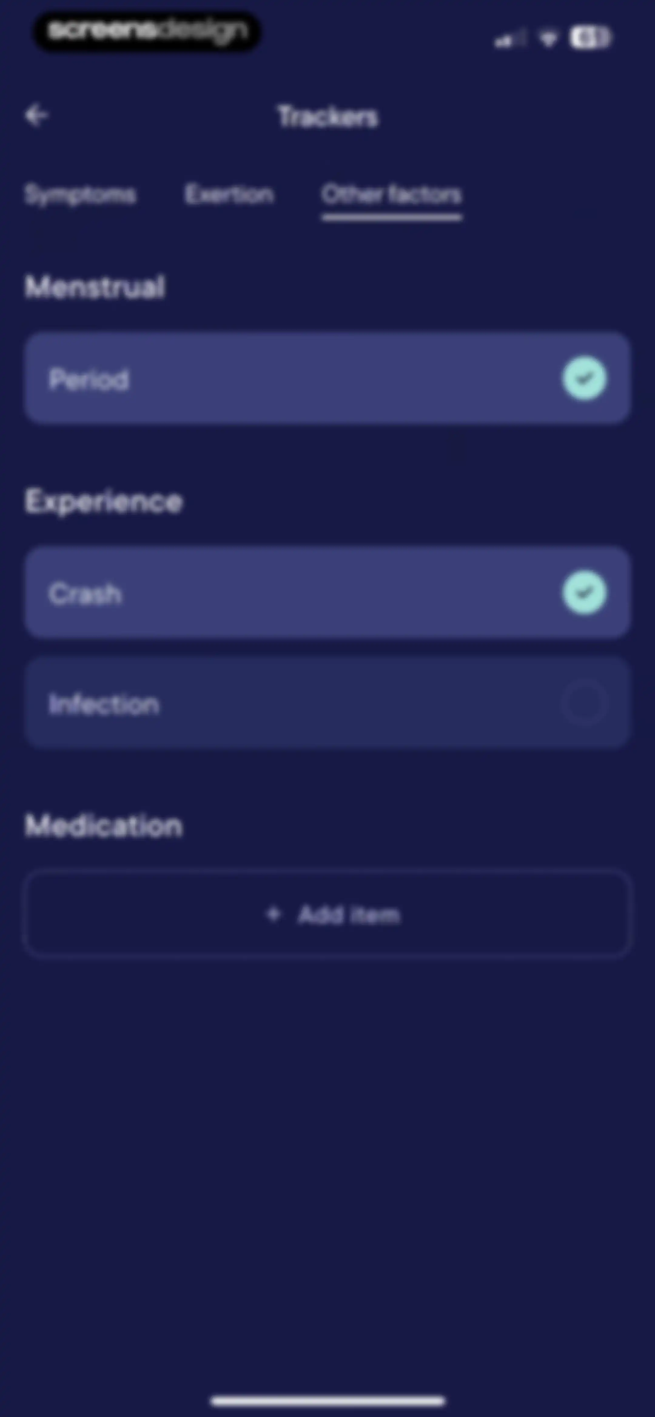 Visible: Pacing for illness screen 160