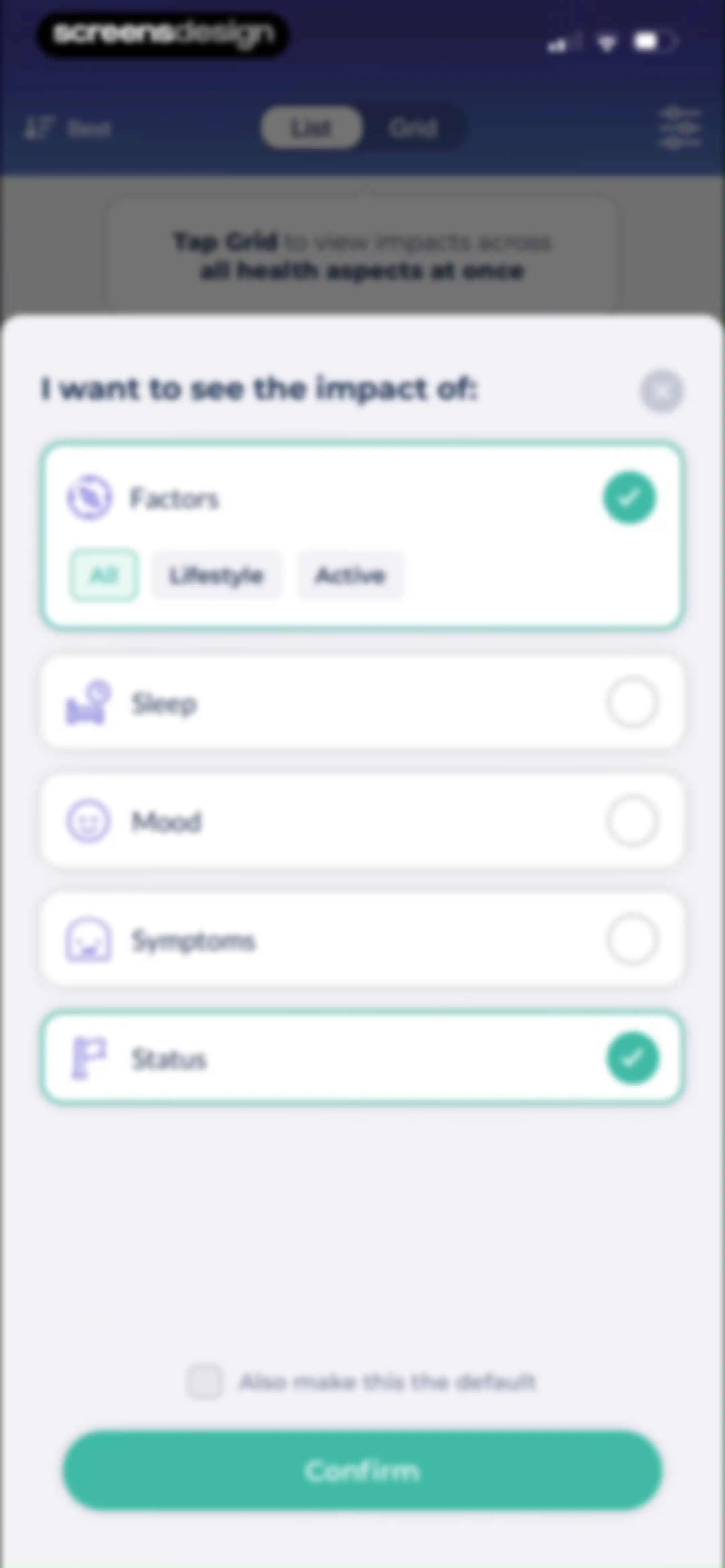 Bearable - Symptom Tracker screen 117