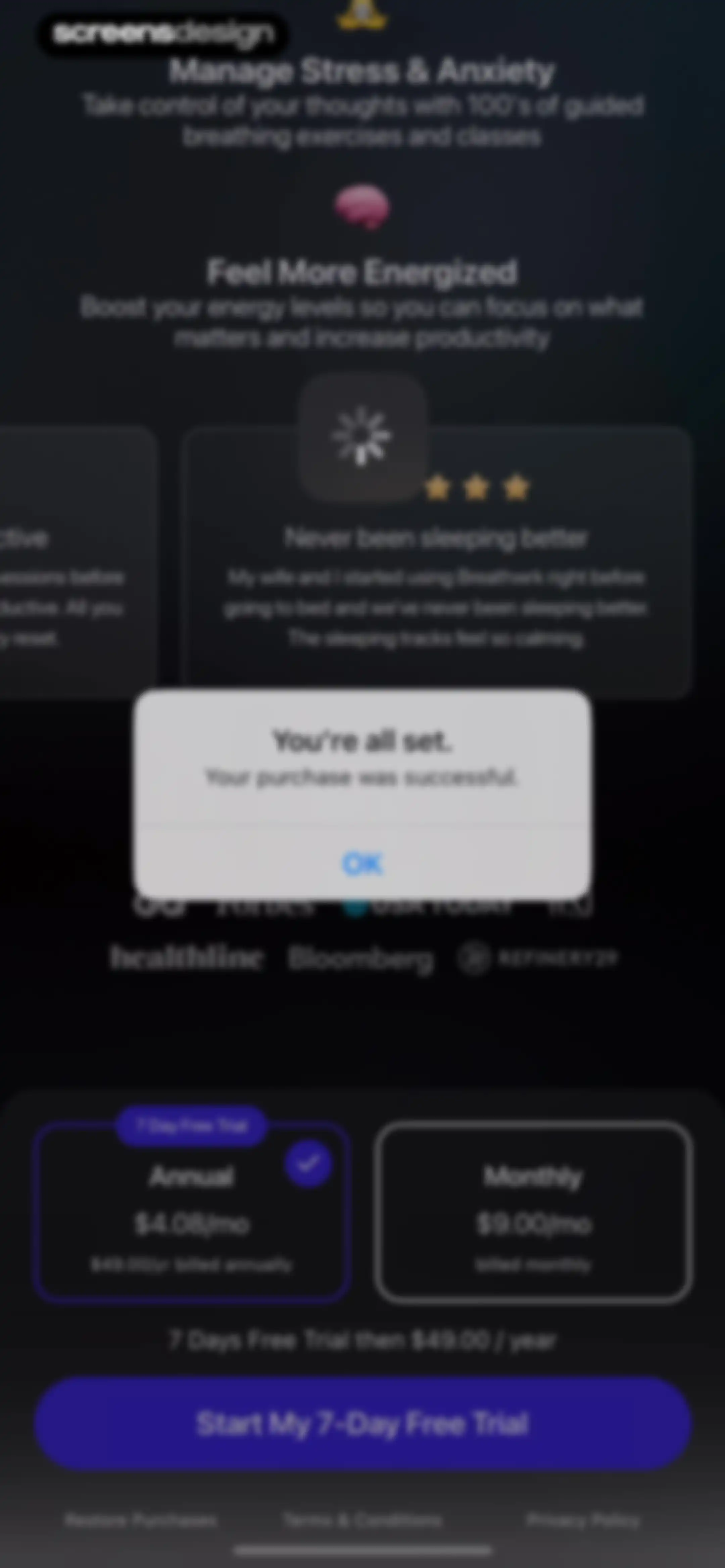 Breathwrk: Breathing Exercises screen 26