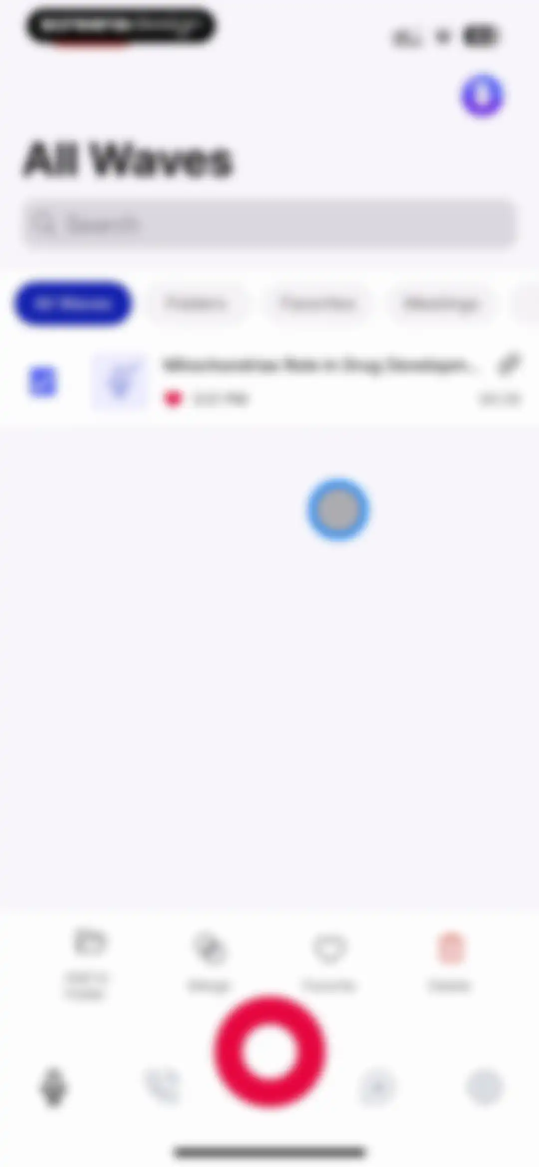 Wave AI Note Taker & Recorder screen 61