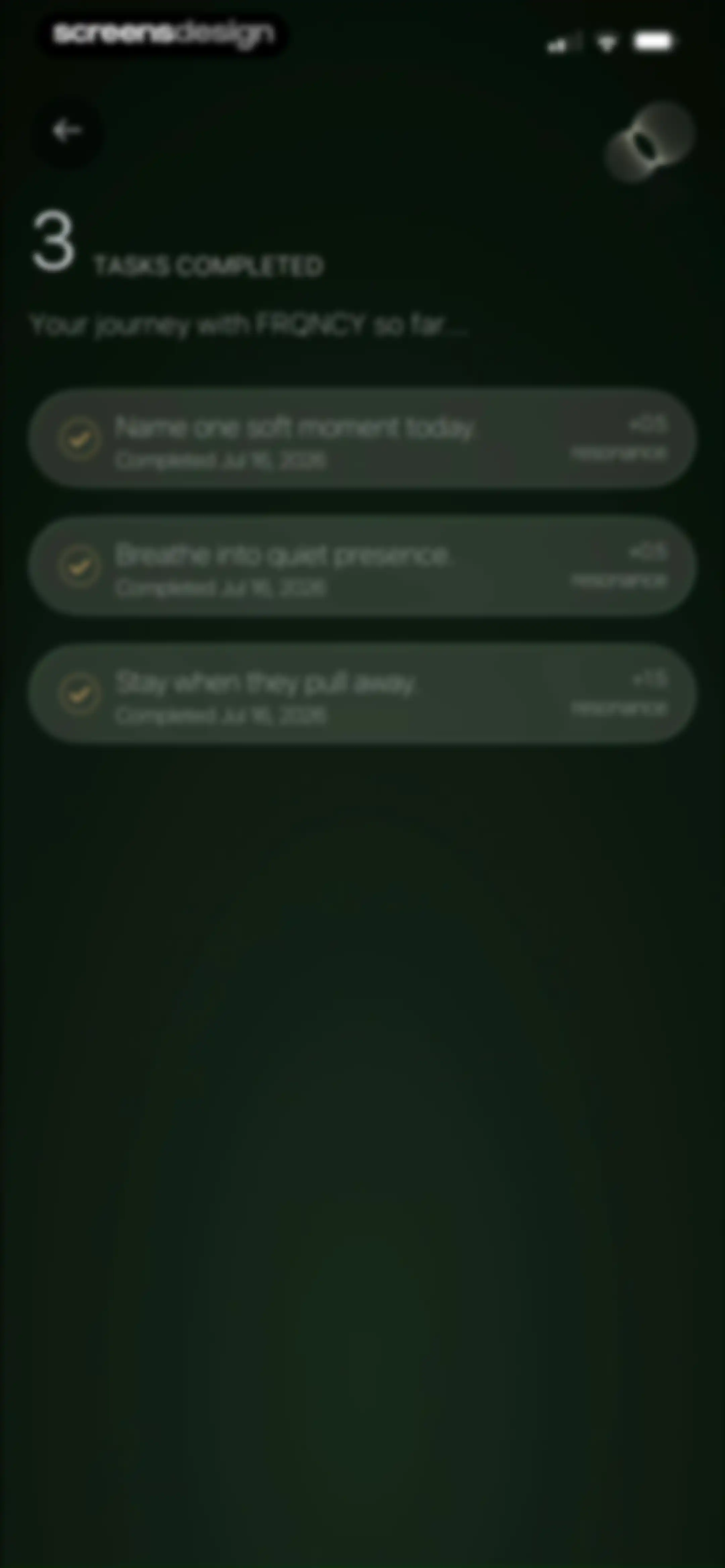 FRQNCY. screen 72