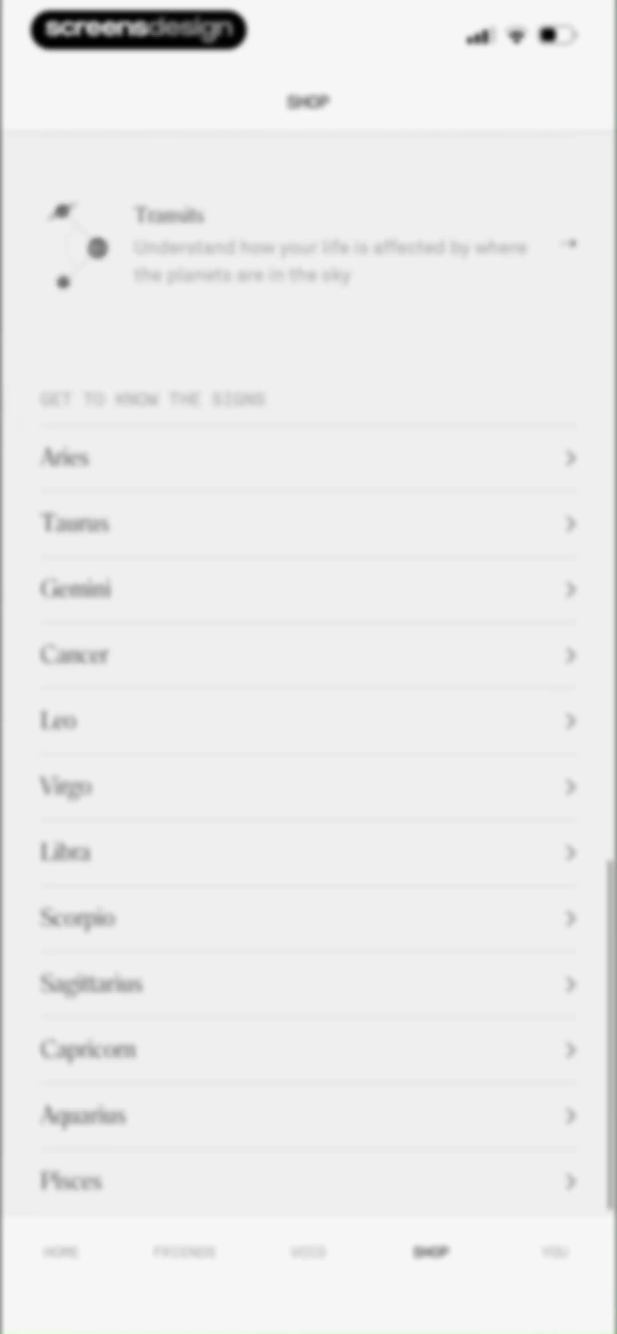 Co–Star Personalized Astrology screen 74