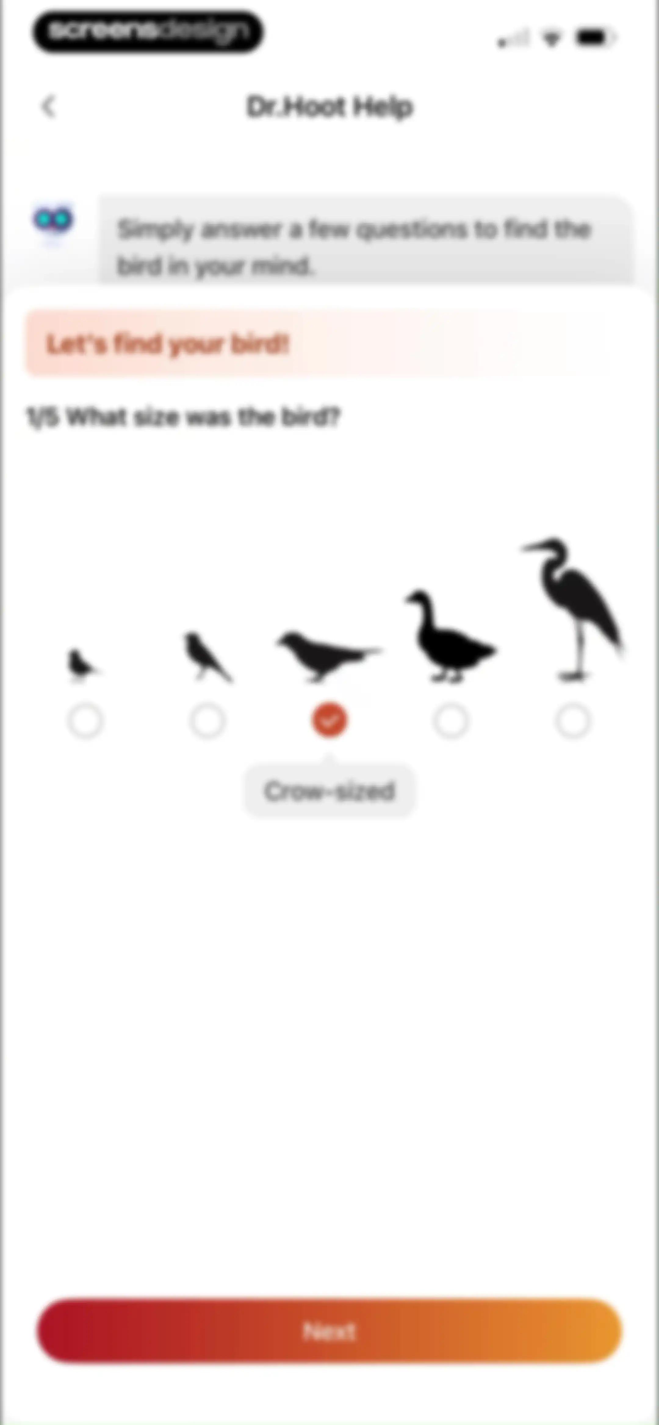 Picture Bird: Bird identifier screen 64