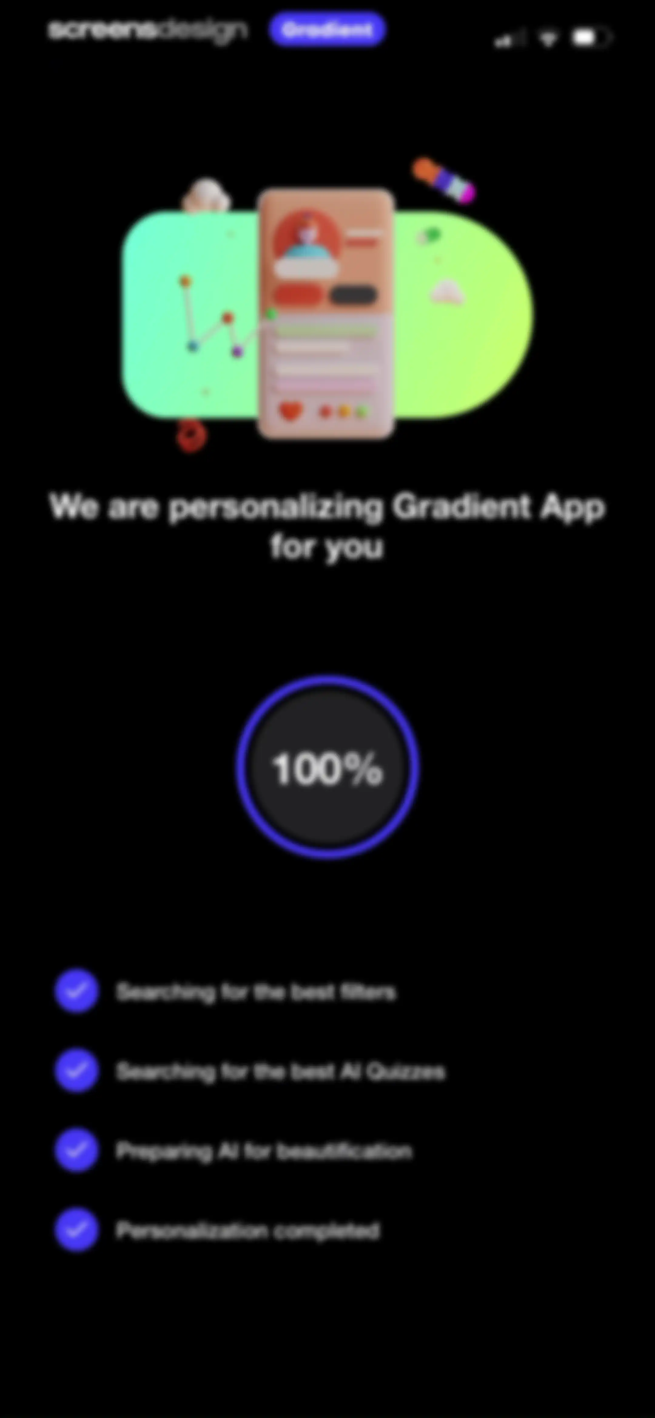 Gradient: You Look Like screen 15