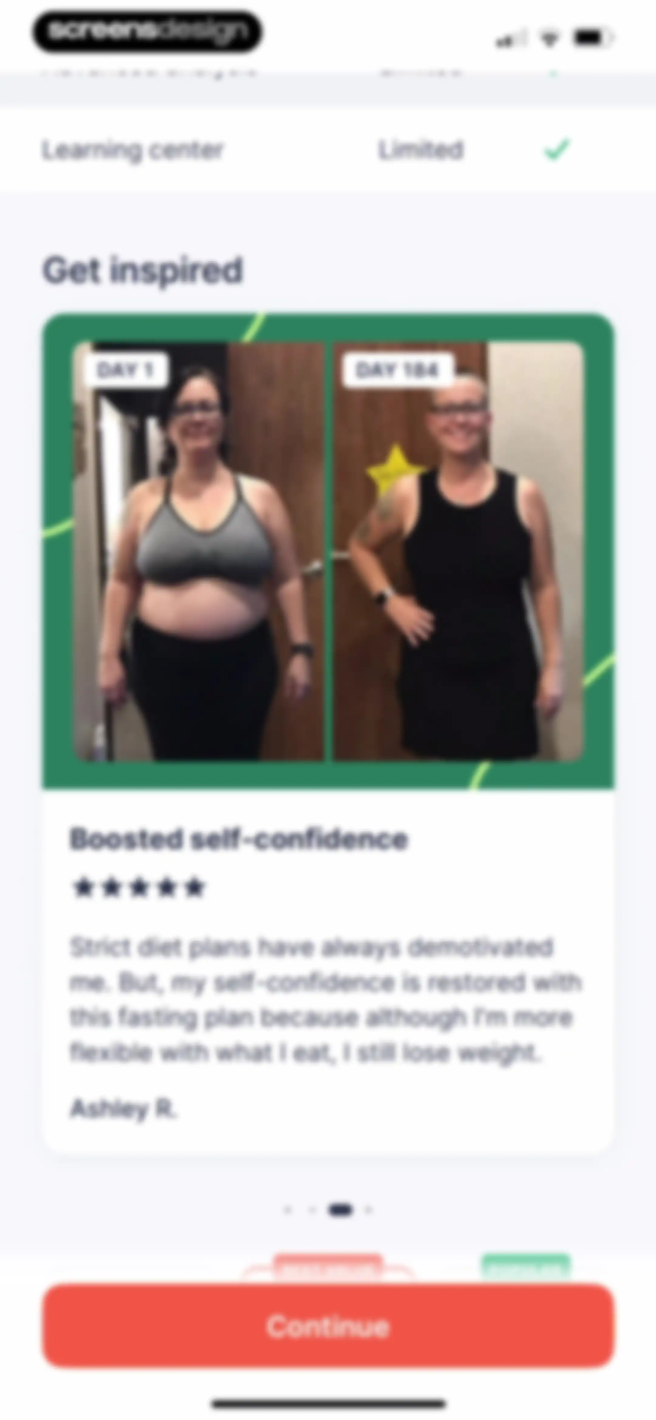 Kompanion: Weight Loss Plan screen 56