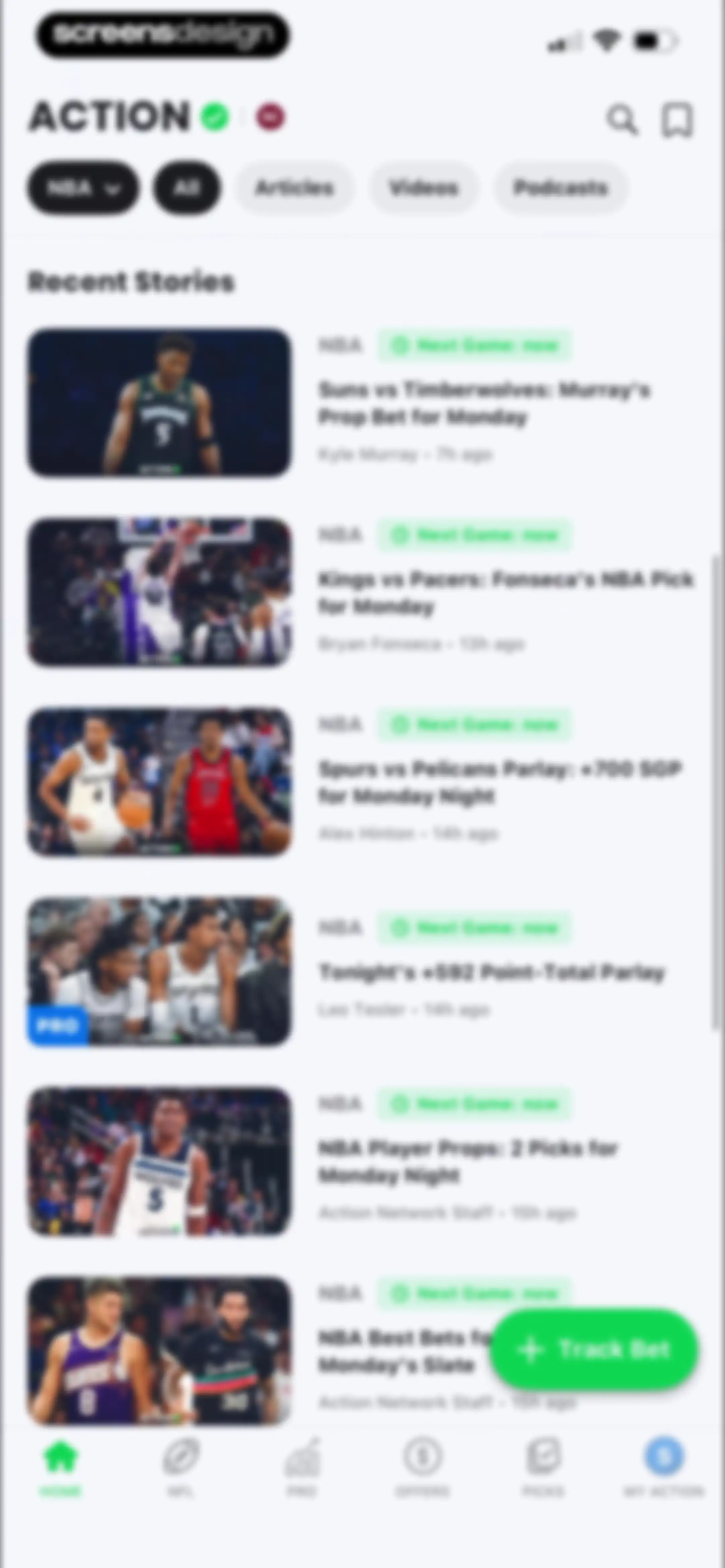Action Network: Sports Betting screen 57